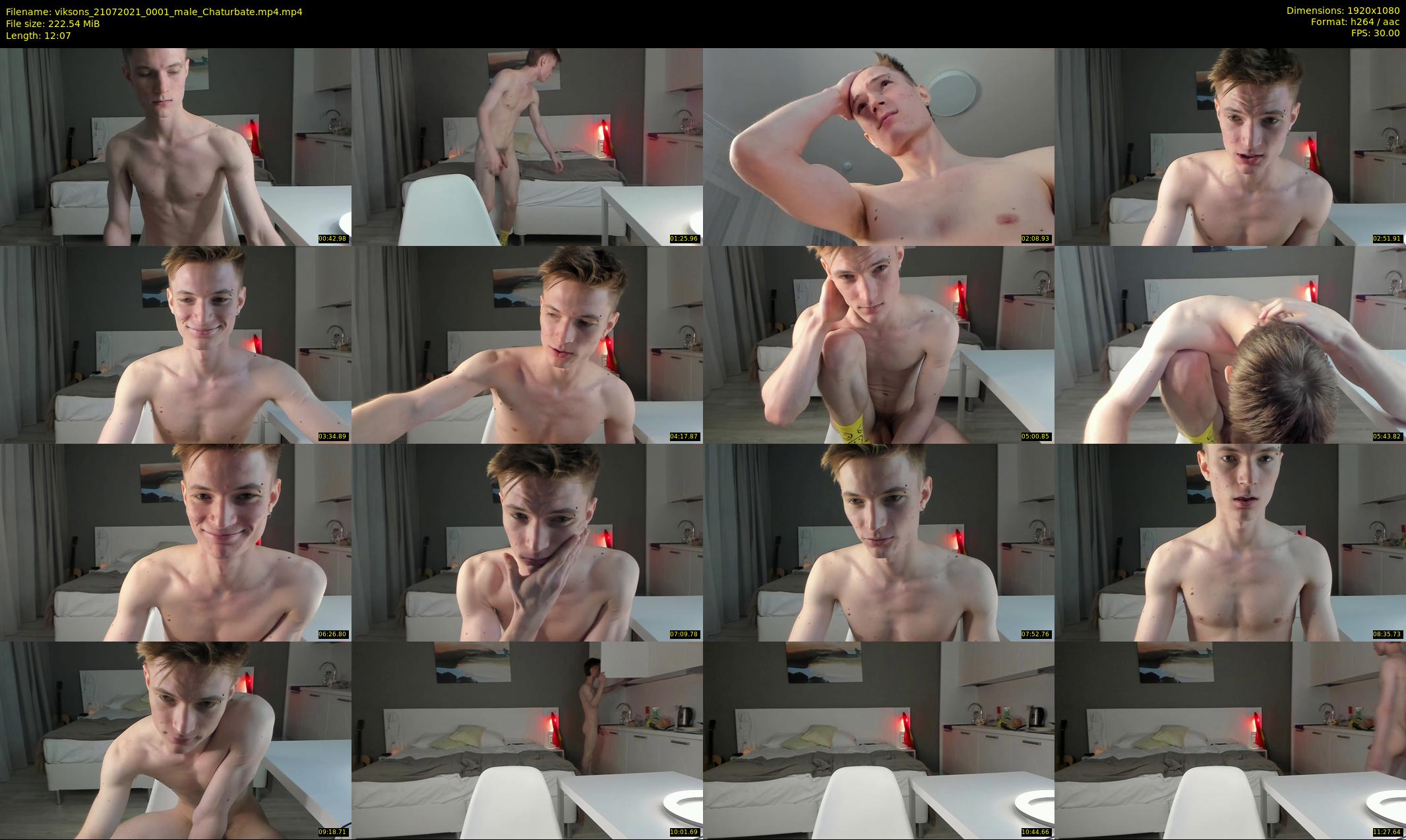 viksons — 13 minute Chaturbate male cam show recording, 1080p, Jul 21, 2021