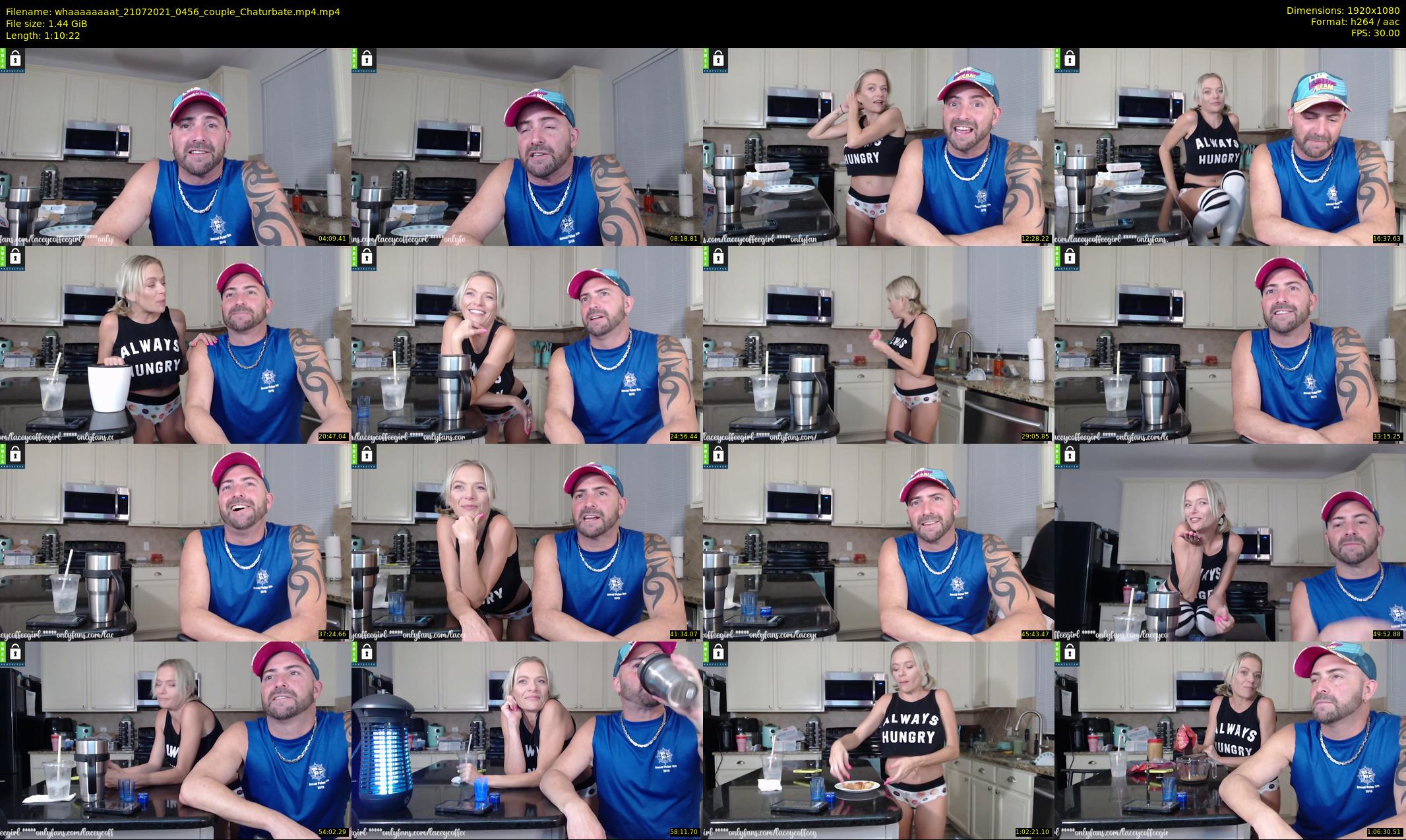 whaaaaaaaat — 71 minute Chaturbate couple cam show recording, 1080p, Jul 21, 2021