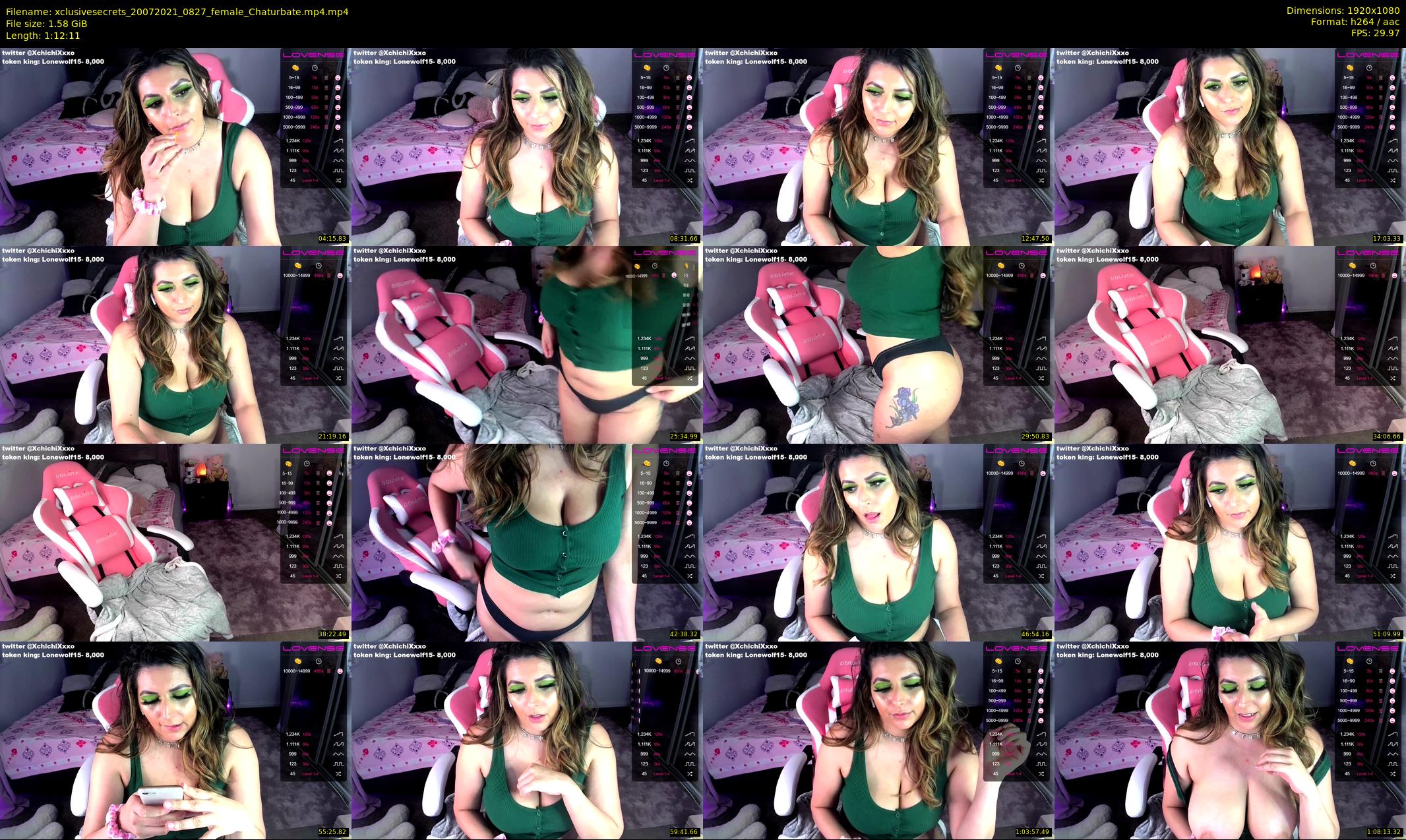 xclusivesecrets — 73 minute Chaturbate female cam show recording, 1080p, Jul 20, 2021