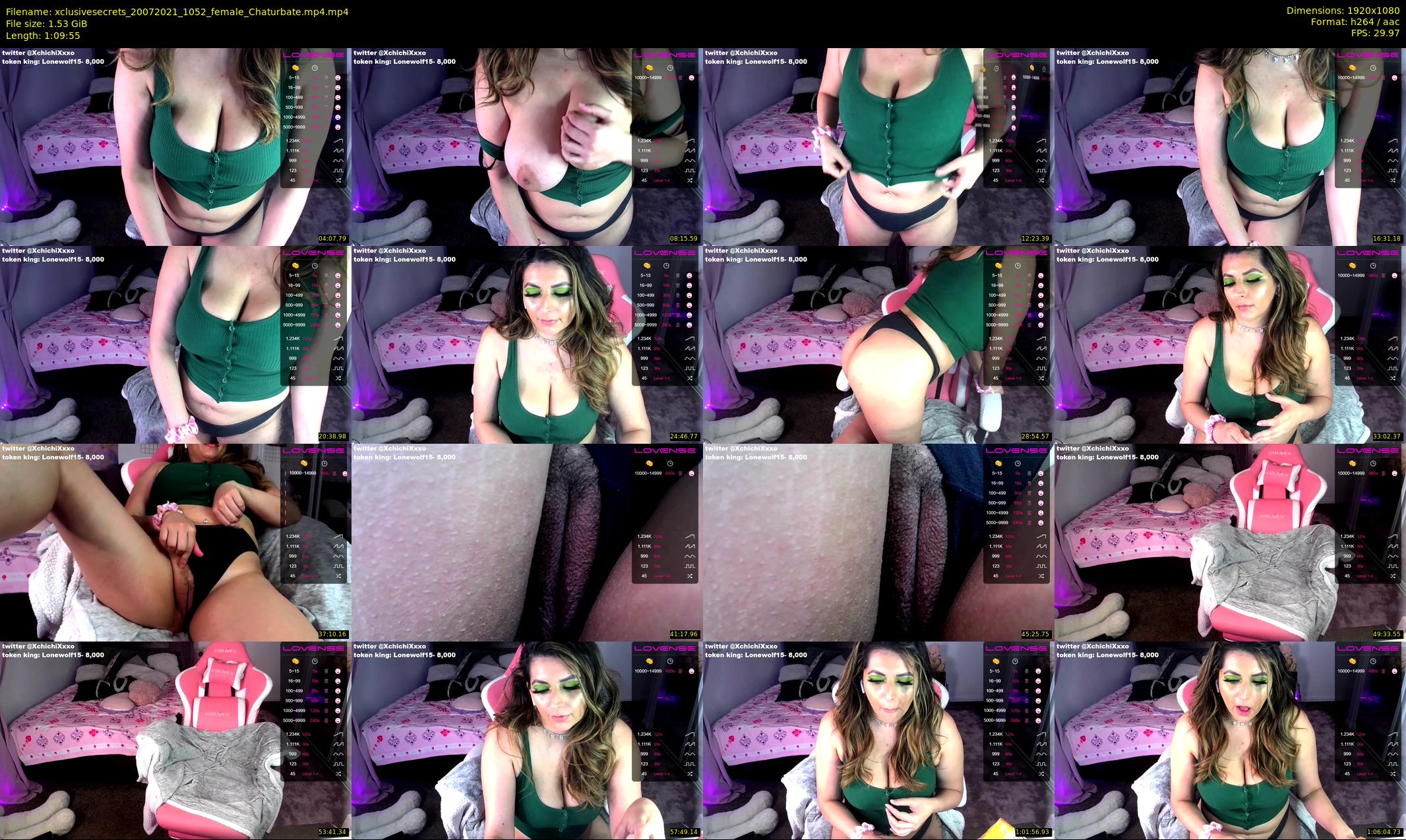 xclusivesecrets — 70 minute Chaturbate female cam show recording, 1080p, Jul 20, 2021