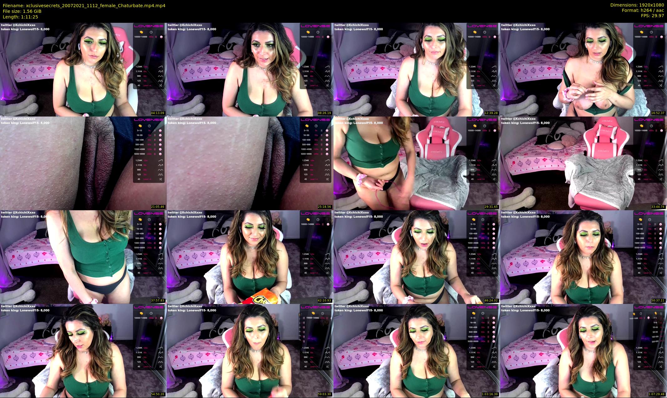xclusivesecrets — 72 minute Chaturbate female cam show recording, 1080p, Jul 20, 2021