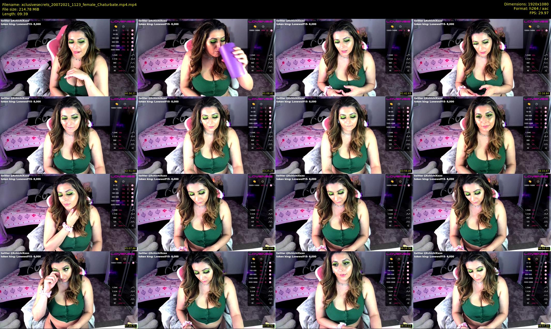 xclusivesecrets — 10 minute Chaturbate female cam show recording, 1080p, Jul 20, 2021