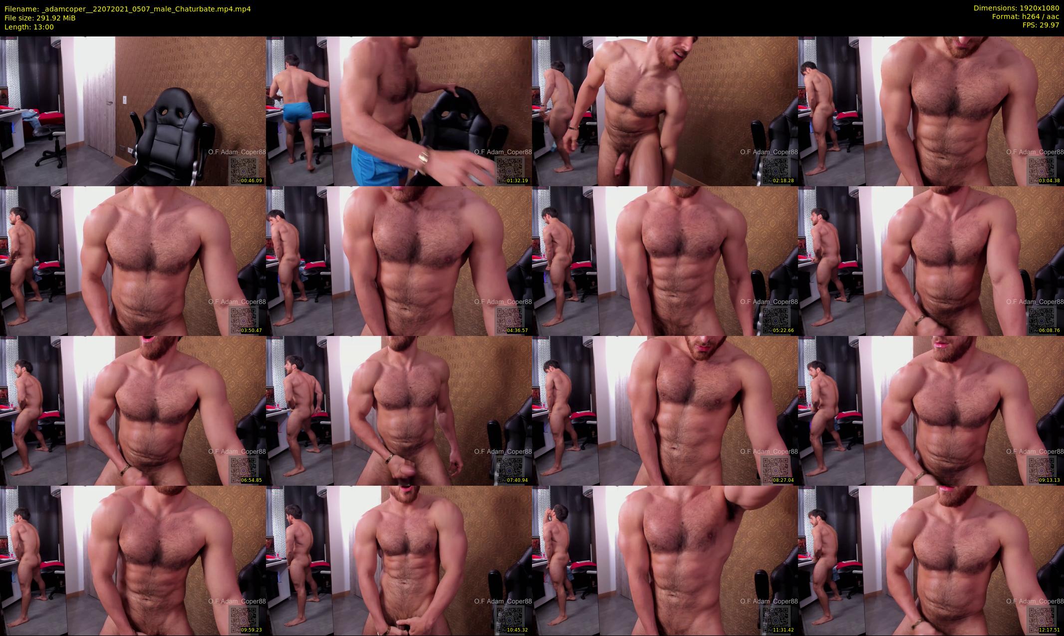 _adamcoper_ — 13 minute Chaturbate male cam show recording, 1080p, Jul 22, 2021