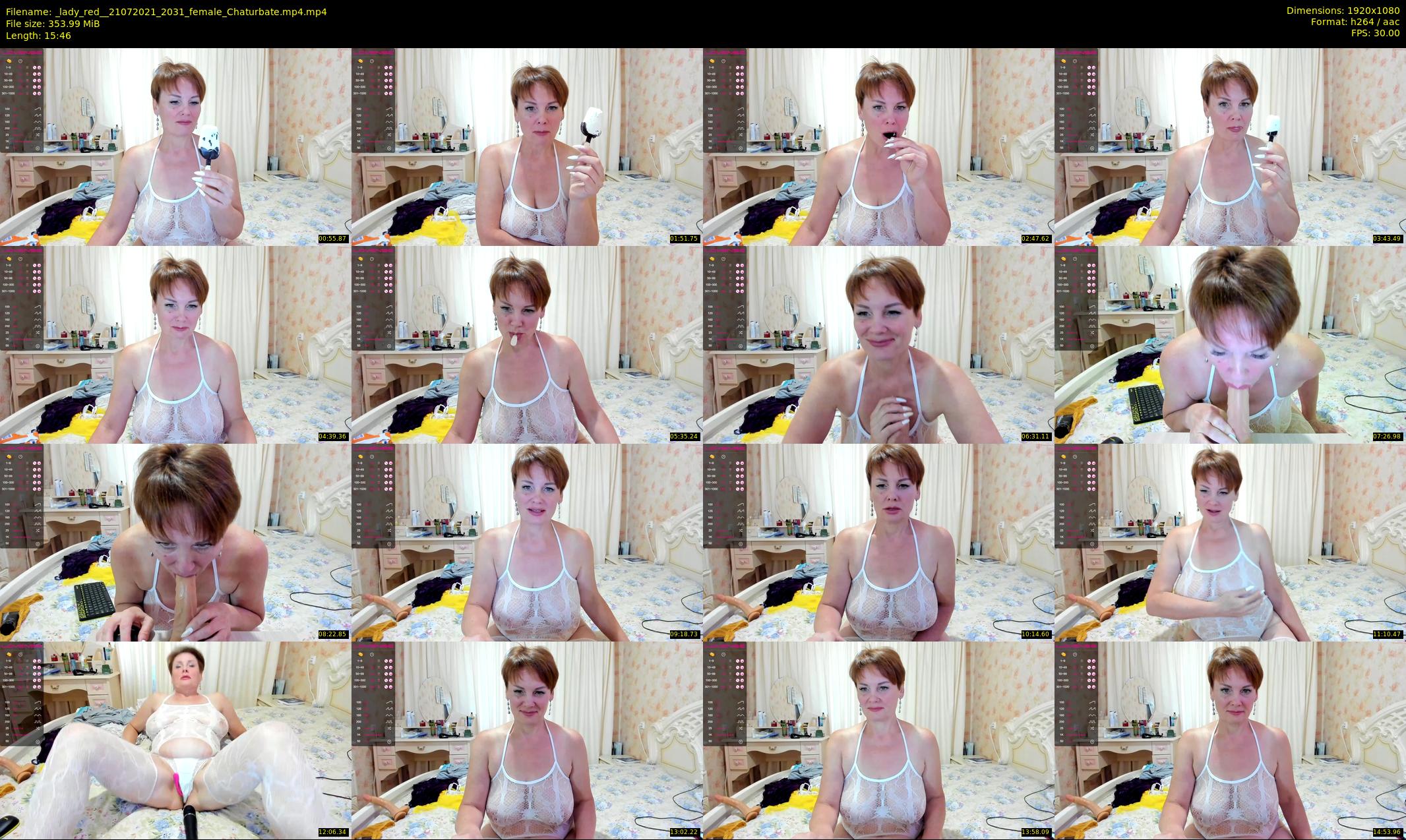 _lady_red_ — 16 minute Chaturbate female cam show recording, 1080p, Jul 21, 2021