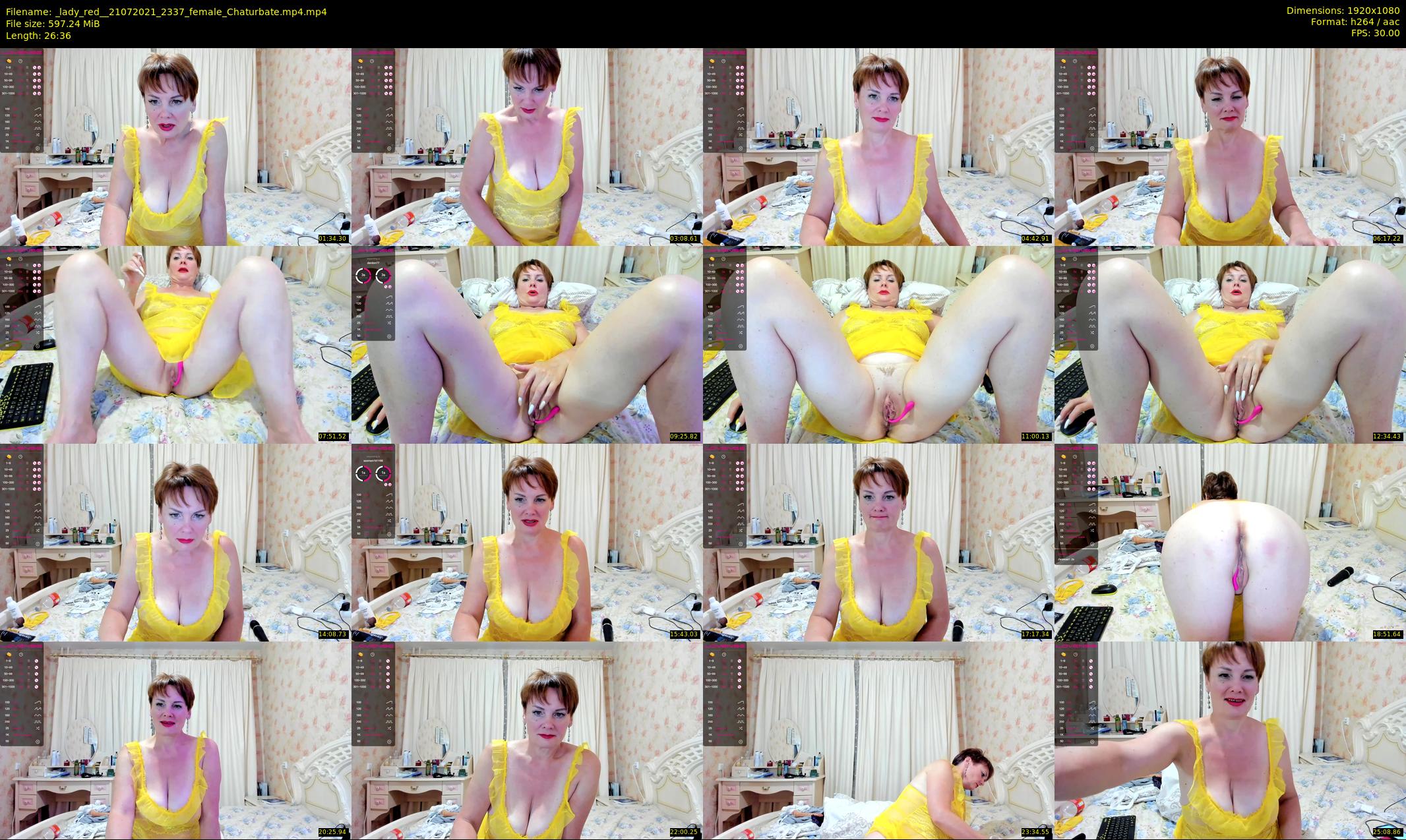 _lady_red_ — 27 minute Chaturbate female cam show recording, 1080p, Jul 21, 2021