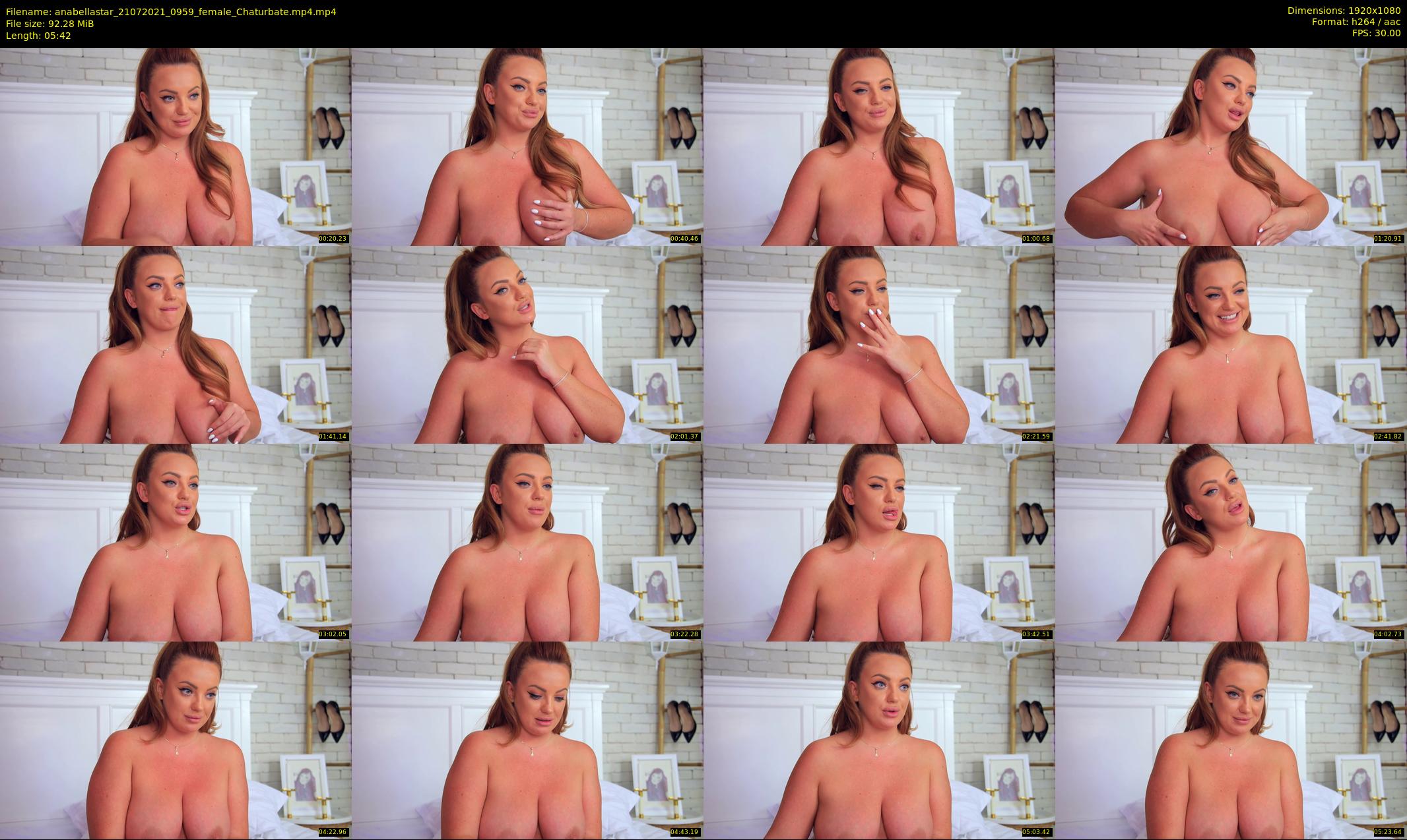 anabellastar — 6 minute Chaturbate female cam show recording, 1080p, Jul 21, 2021