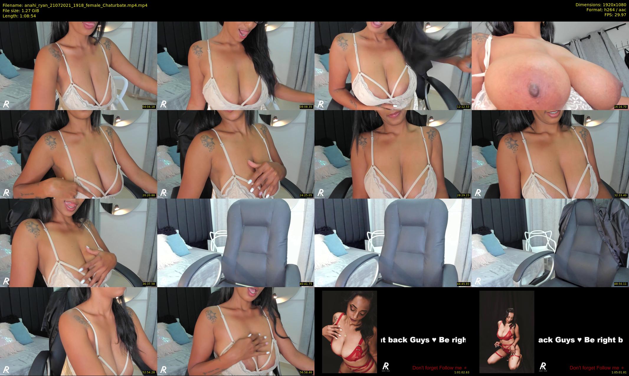 anahi_ryan — 69 minute Chaturbate female cam show recording, 1080p, Jul 21, 2021