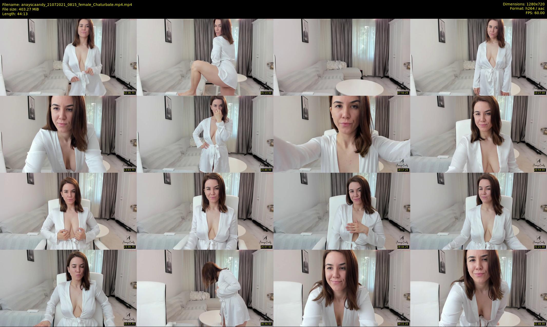anayscaandy — 45 minute Chaturbate female cam show recording, 720p, Jul 21, 2021