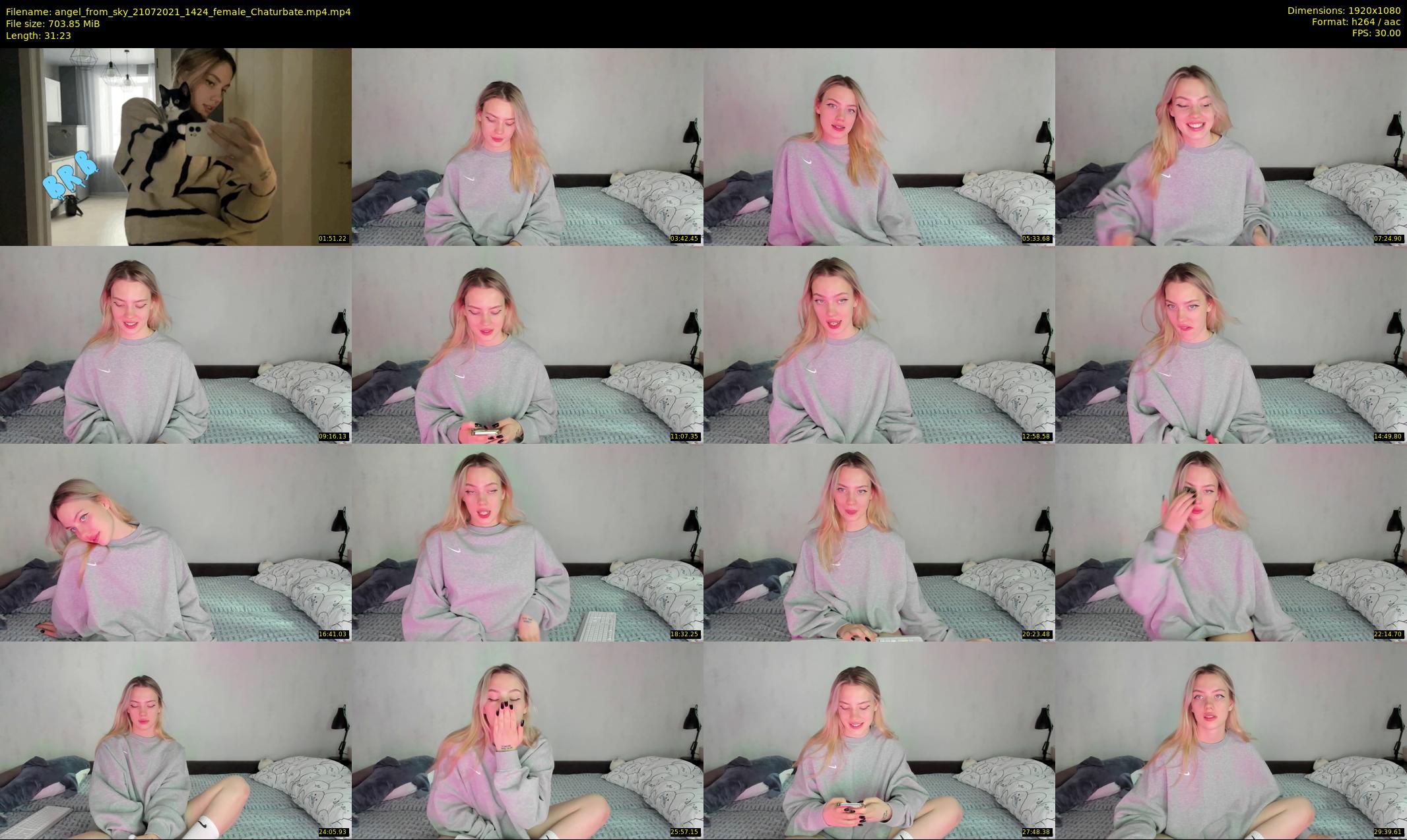 angel_from_sky — 32 minute Chaturbate female cam show recording, 1080p, Jul 21, 2021