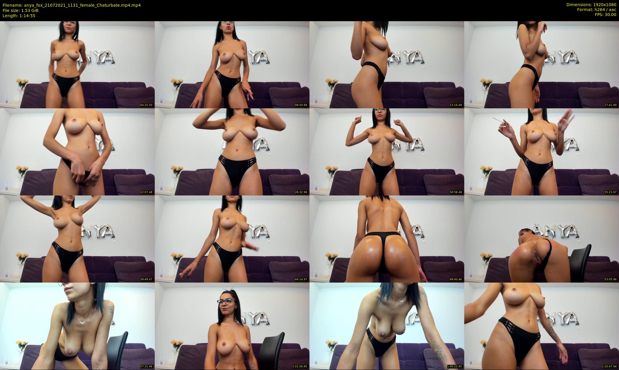 anya_fox — 75 minute Chaturbate female cam show recording, 1080p, Jul 21, 2021