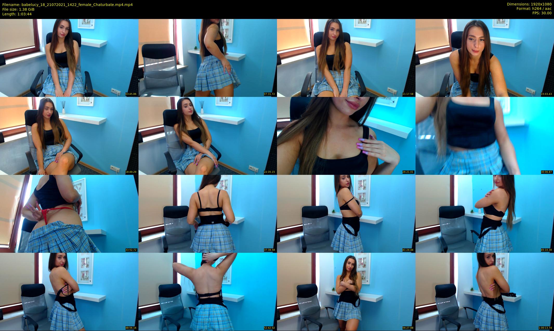 babelucy_18 — 64 minute Chaturbate female cam show recording, 1080p, Jul 21, 2021