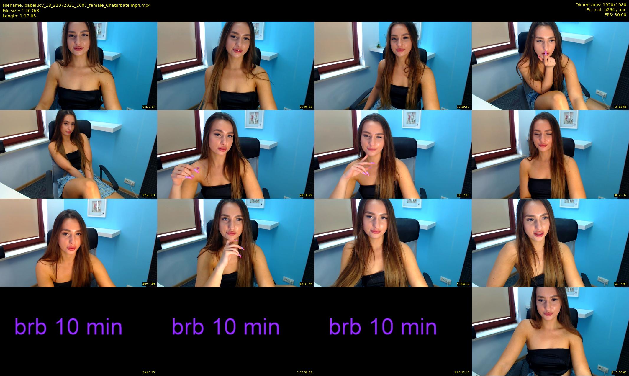 babelucy_18 — 78 minute Chaturbate female cam show recording, 1080p, Jul 21, 2021