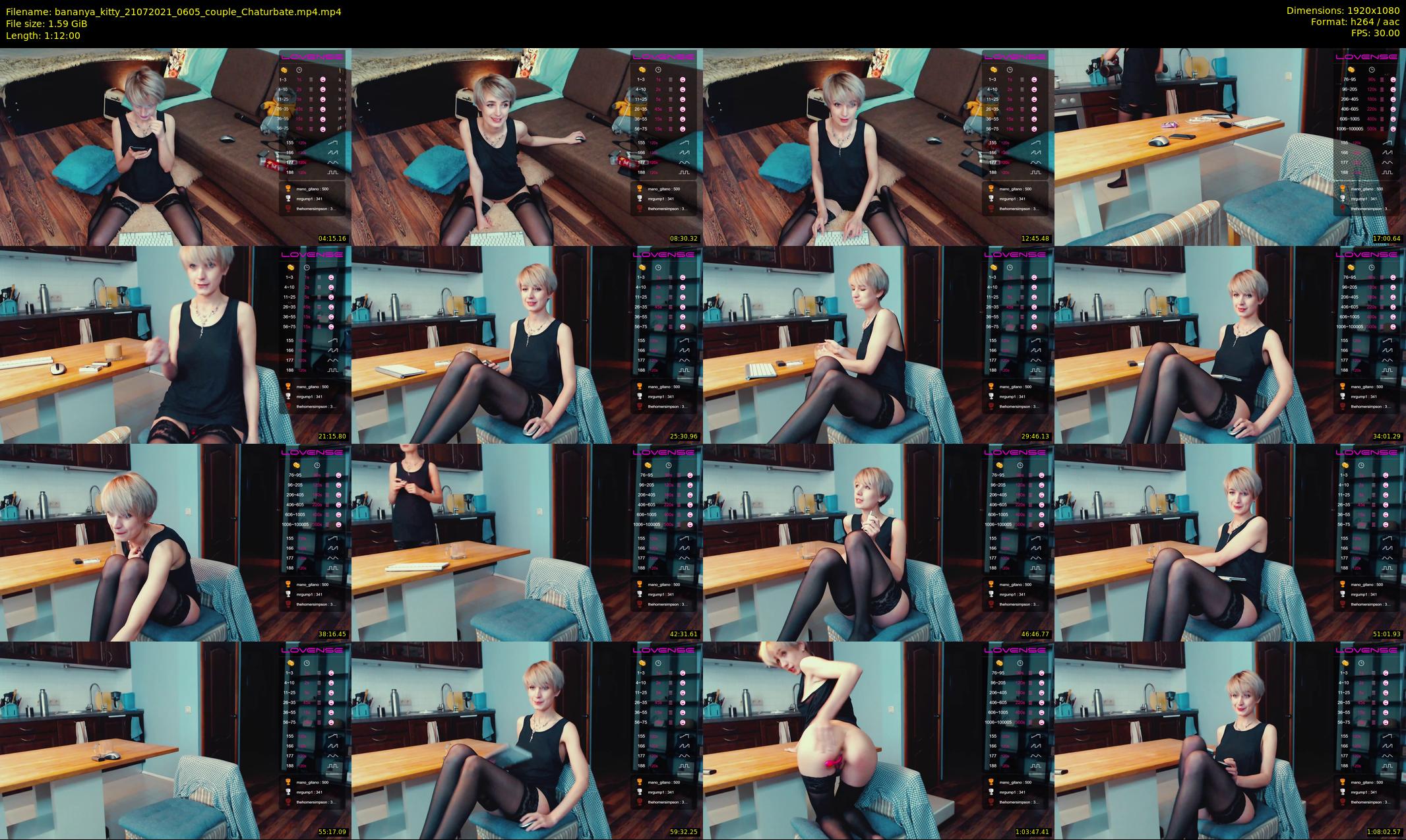 bananya_kitty — 72 minute Chaturbate couple cam show recording, 1080p, Jul 21, 2021