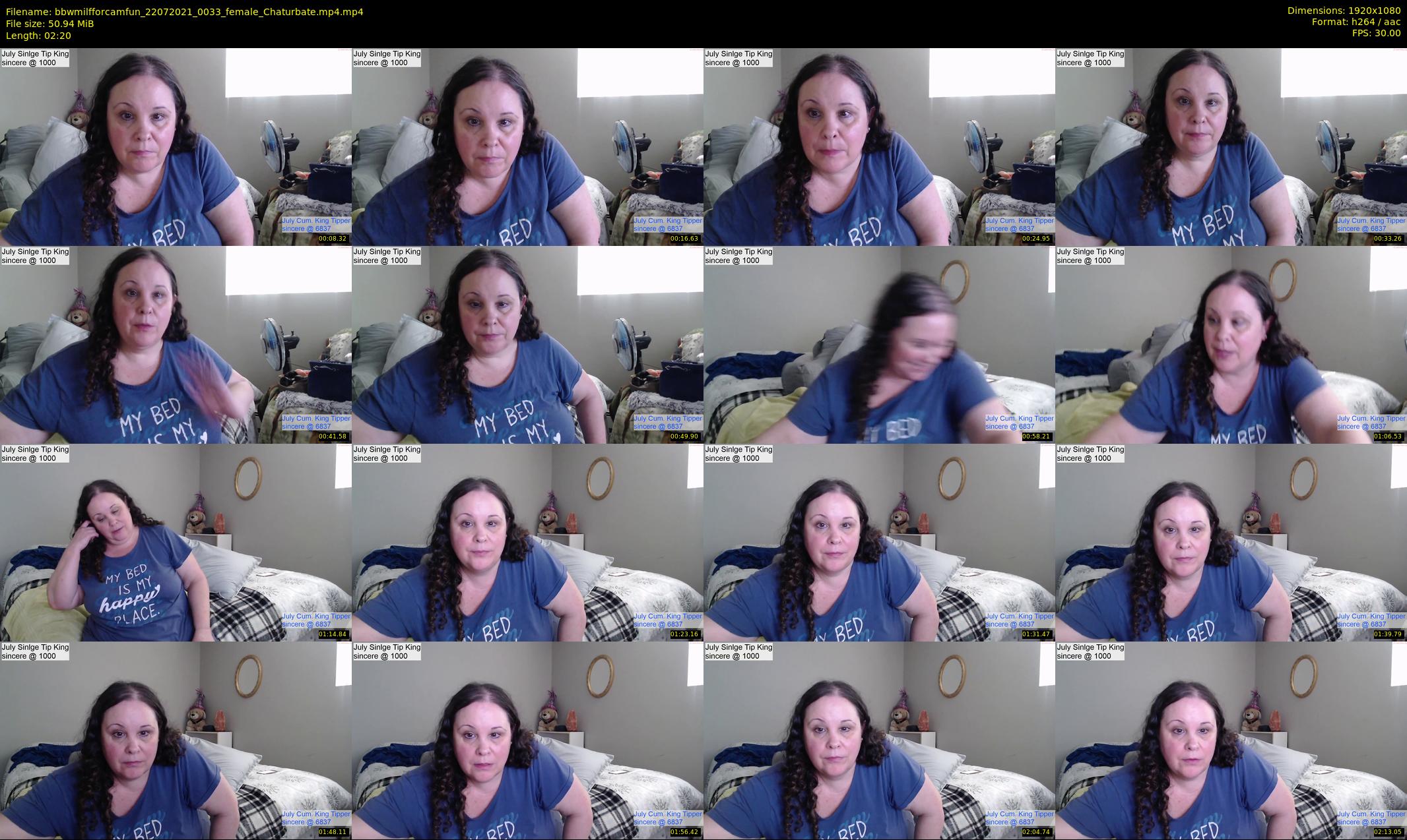 bbwmilfforcamfun — 3 minute Chaturbate female cam show recording, 1080p, Jul 22, 2021