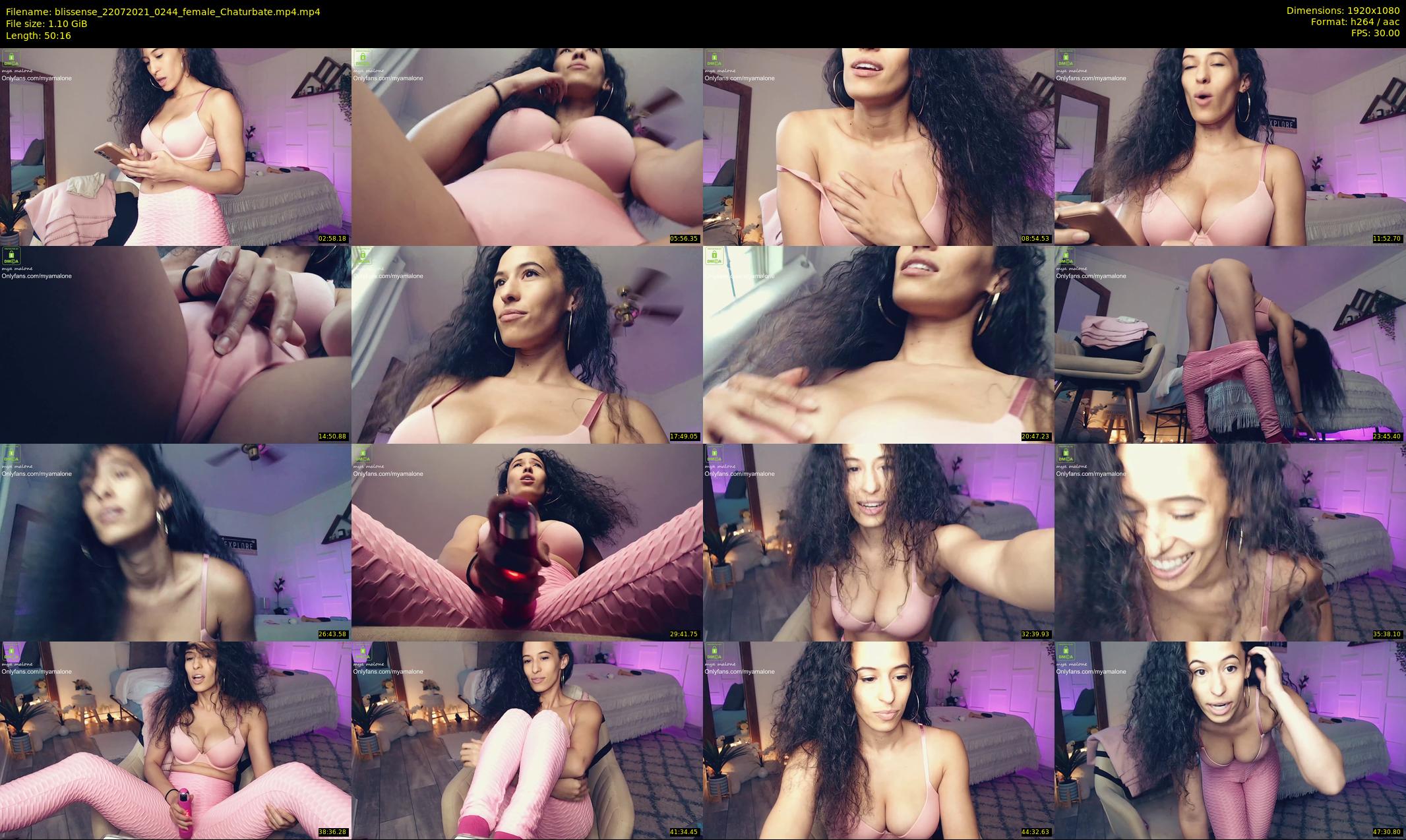 blissense — 51 minute Chaturbate female cam show recording, 1080p, Jul 22, 2021