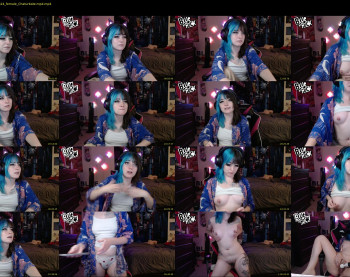 blueasfuck — 69 minute Chaturbate female cam show recording, 1080p, Jul 21, 2021