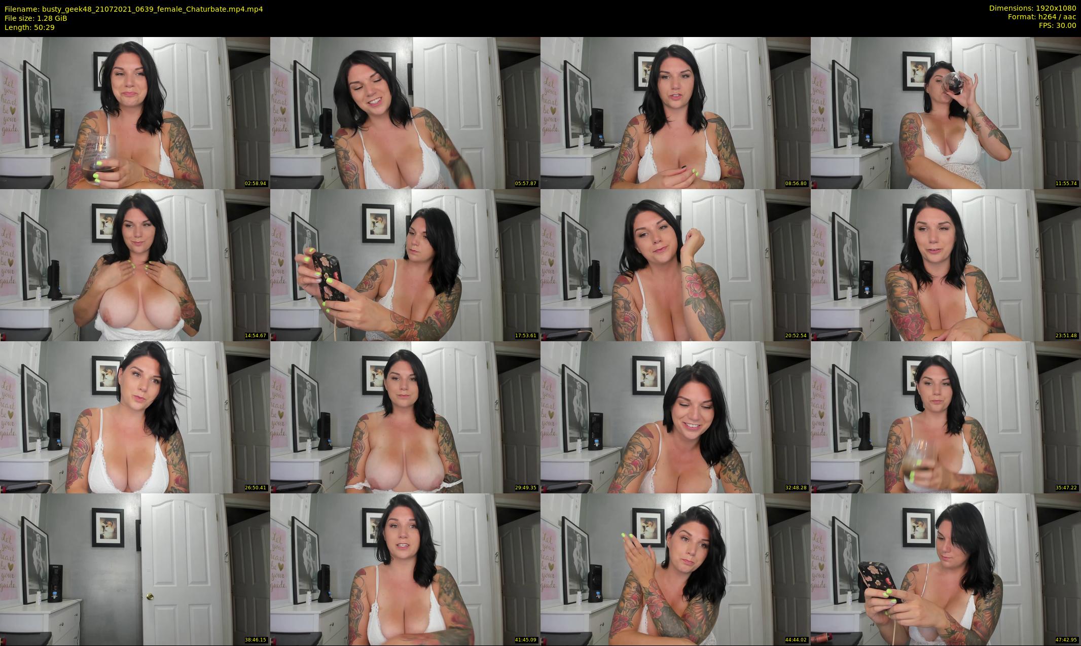 busty_geek48 — 51 minute Chaturbate female cam show recording, 1080p, Jul 21, 2021