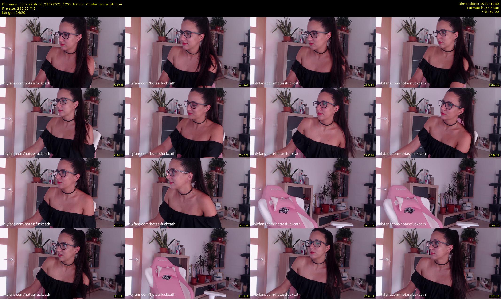 catherinstone — 15 minute Chaturbate female cam show recording, 1080p, Jul 21, 2021