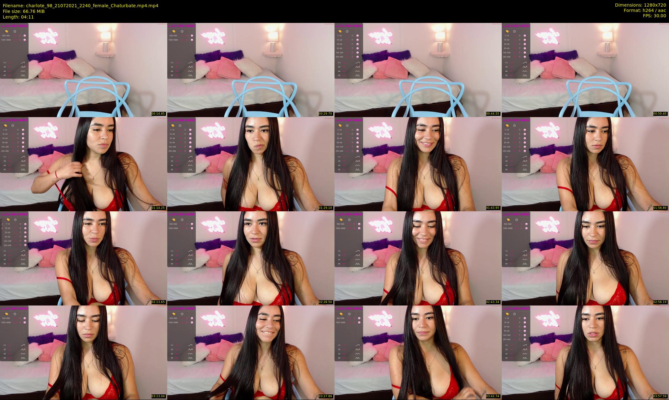 charlote_98 — 5 minute Chaturbate female cam show recording, 720p, Jul 21, 2021