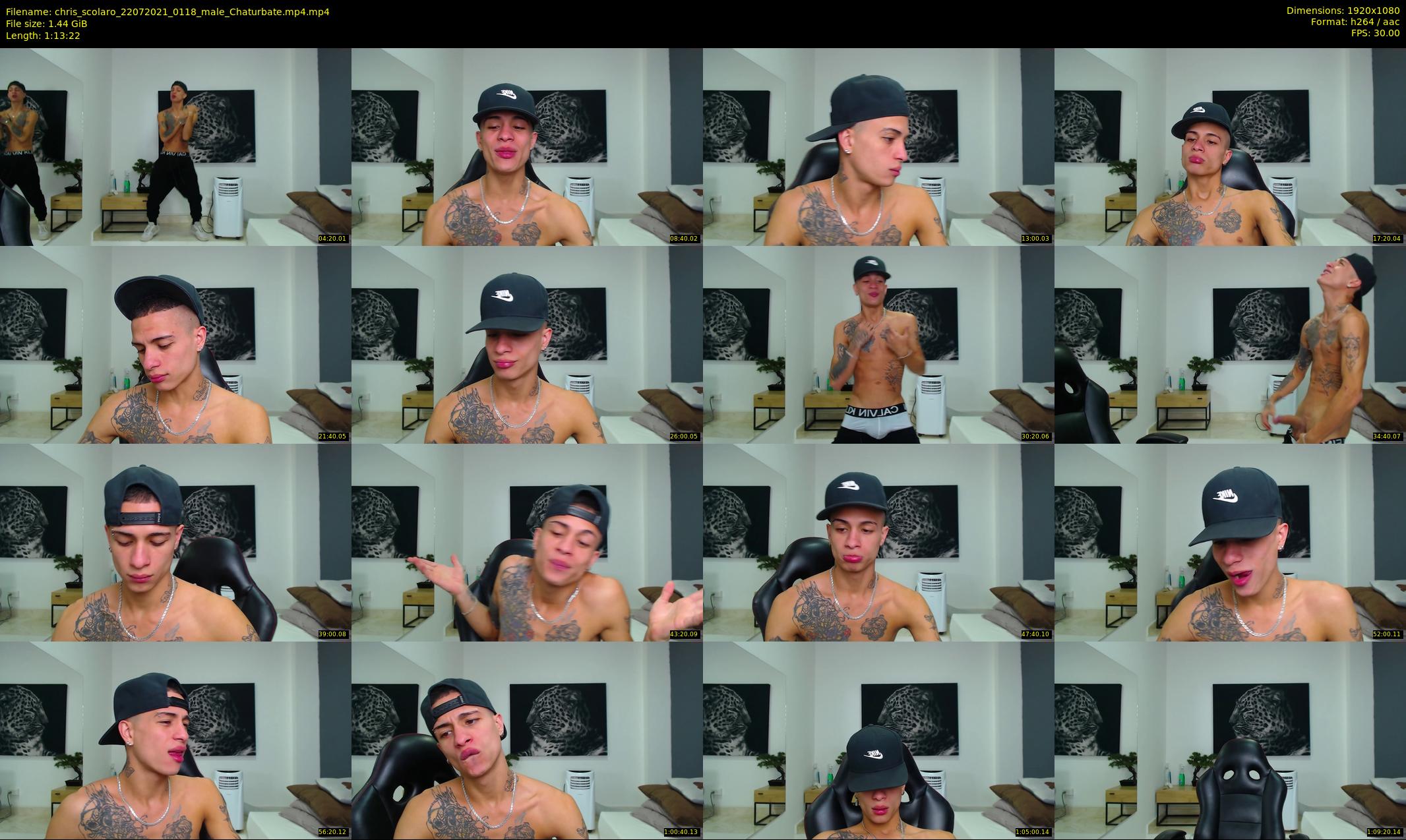 chris_scolaro — 74 minute Chaturbate male cam show recording, 1080p, Jul 22, 2021