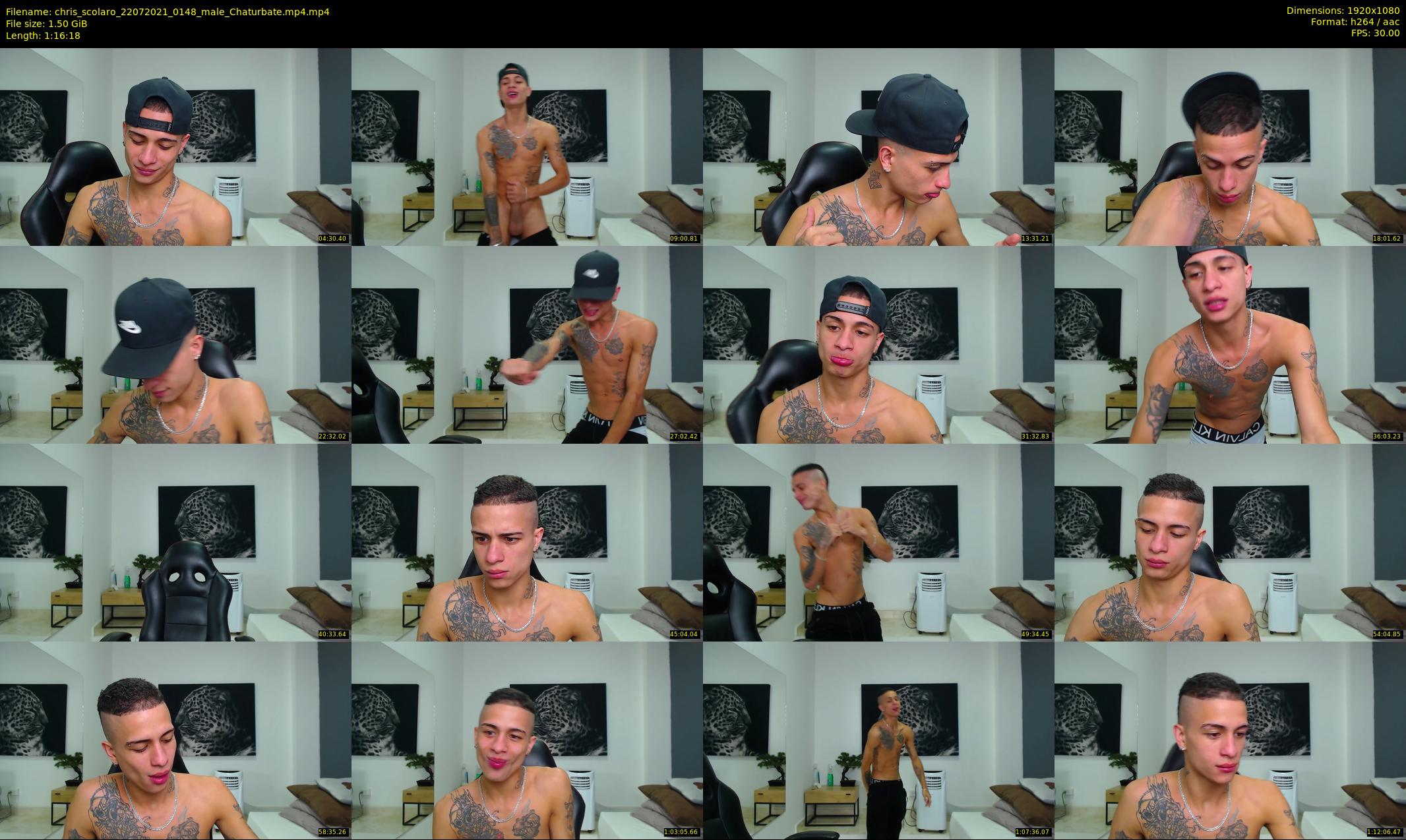 chris_scolaro — 77 minute Chaturbate male cam show recording, 1080p, Jul 22, 2021