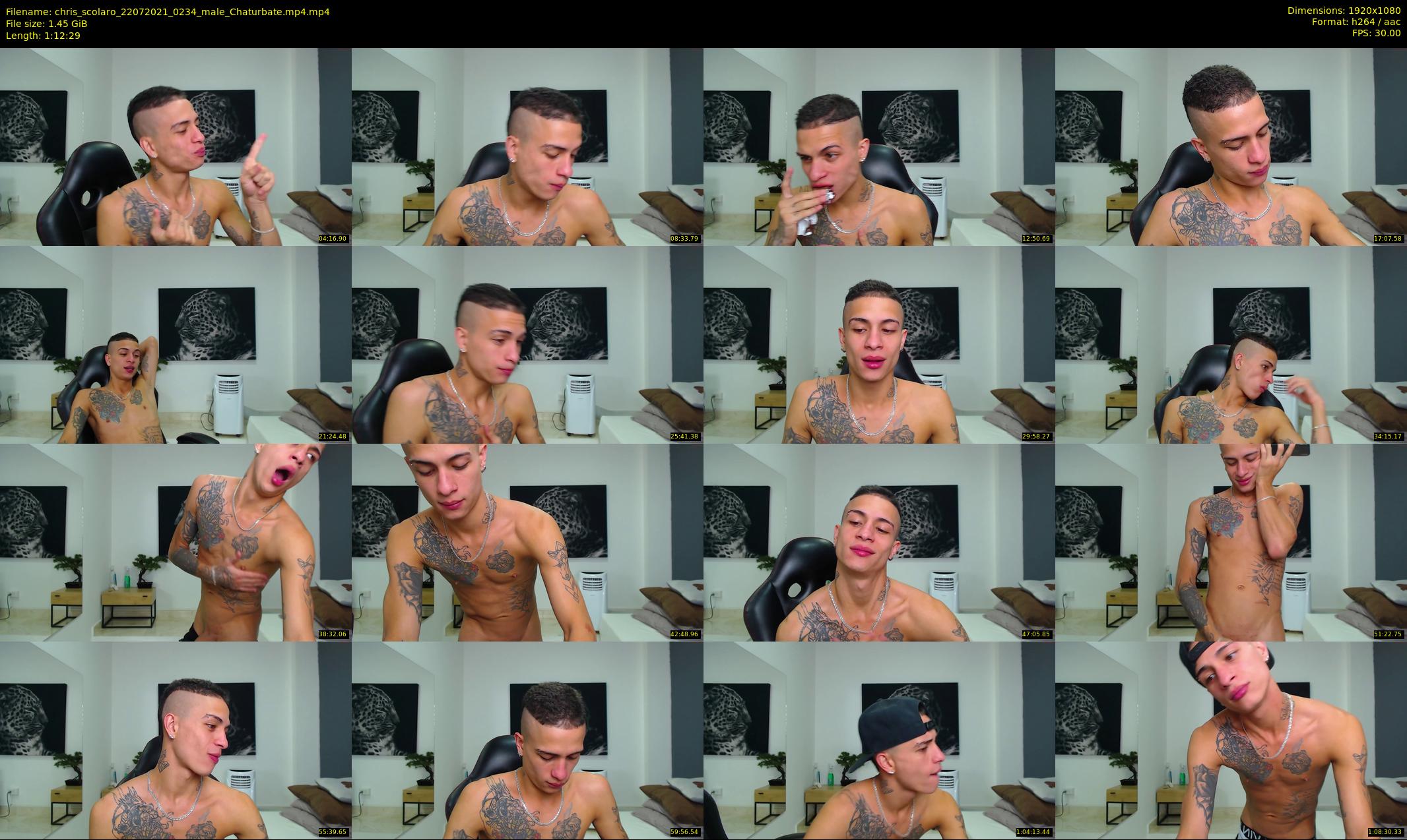 chris_scolaro — 73 minute Chaturbate male cam show recording, 1080p, Jul 22, 2021