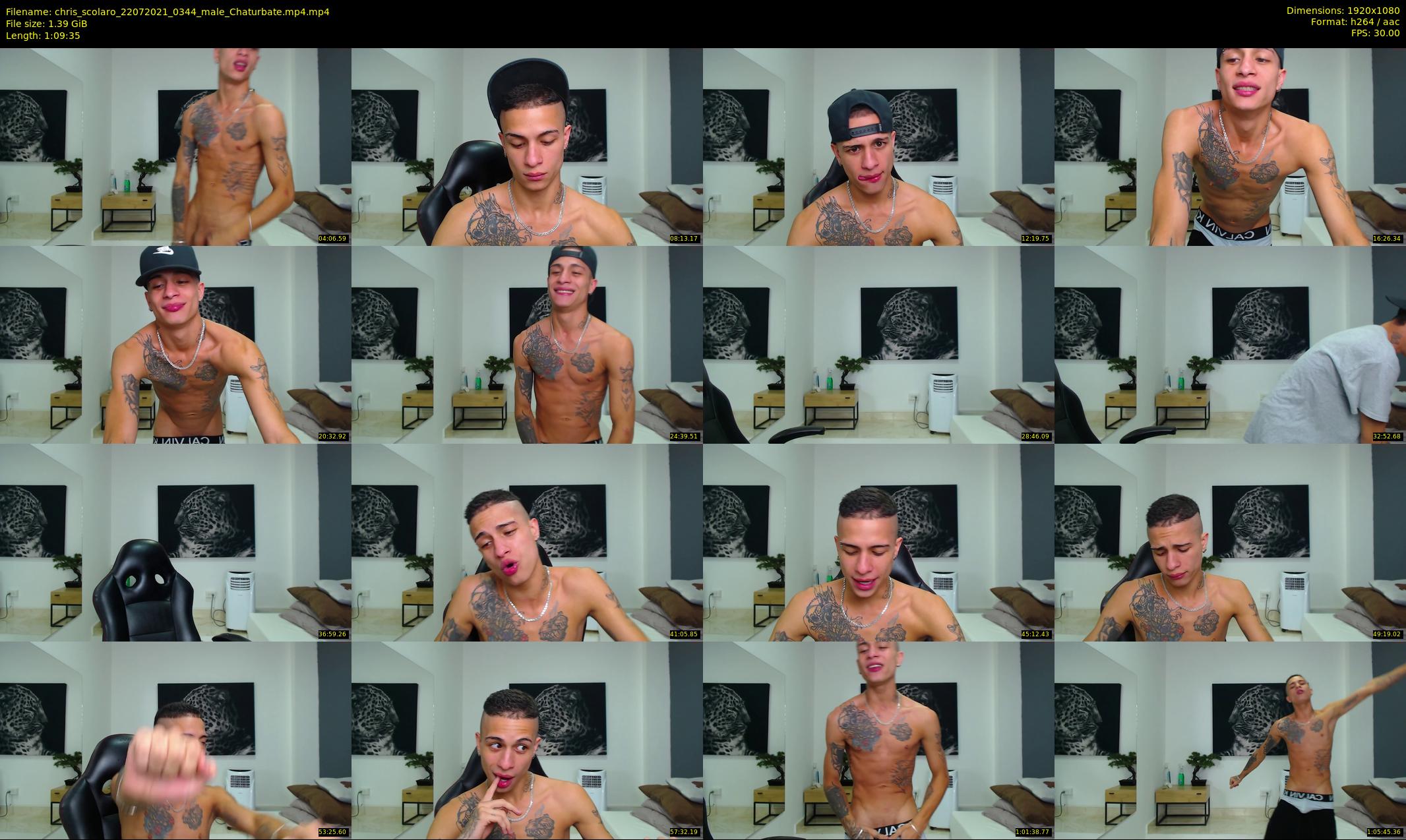 chris_scolaro — 70 minute Chaturbate male cam show recording, 1080p, Jul 22, 2021