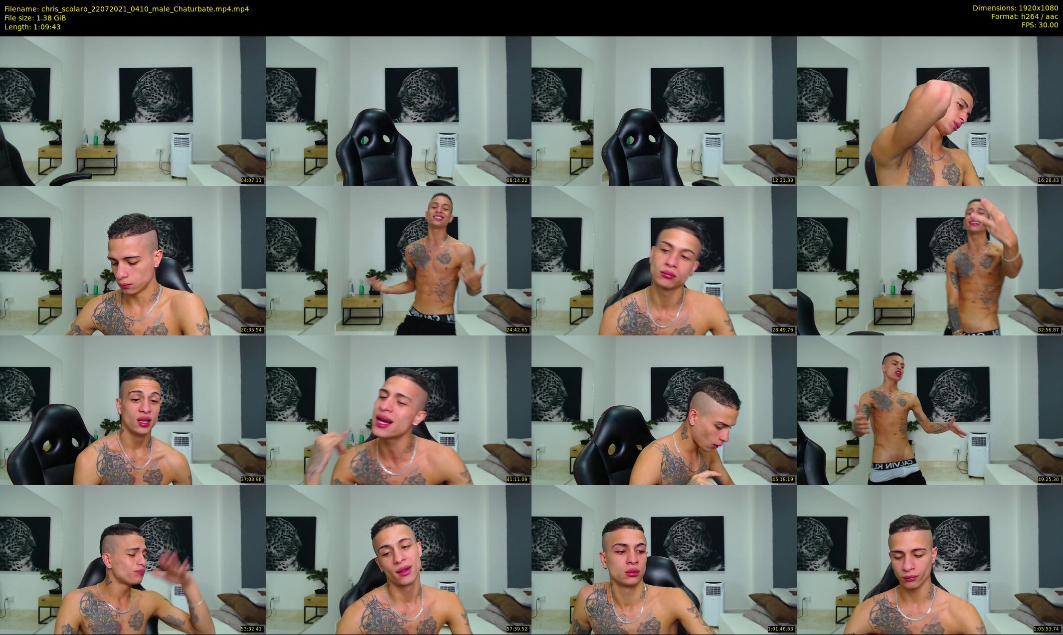 chris_scolaro — 70 minute Chaturbate male cam show recording, 1080p, Jul 22, 2021