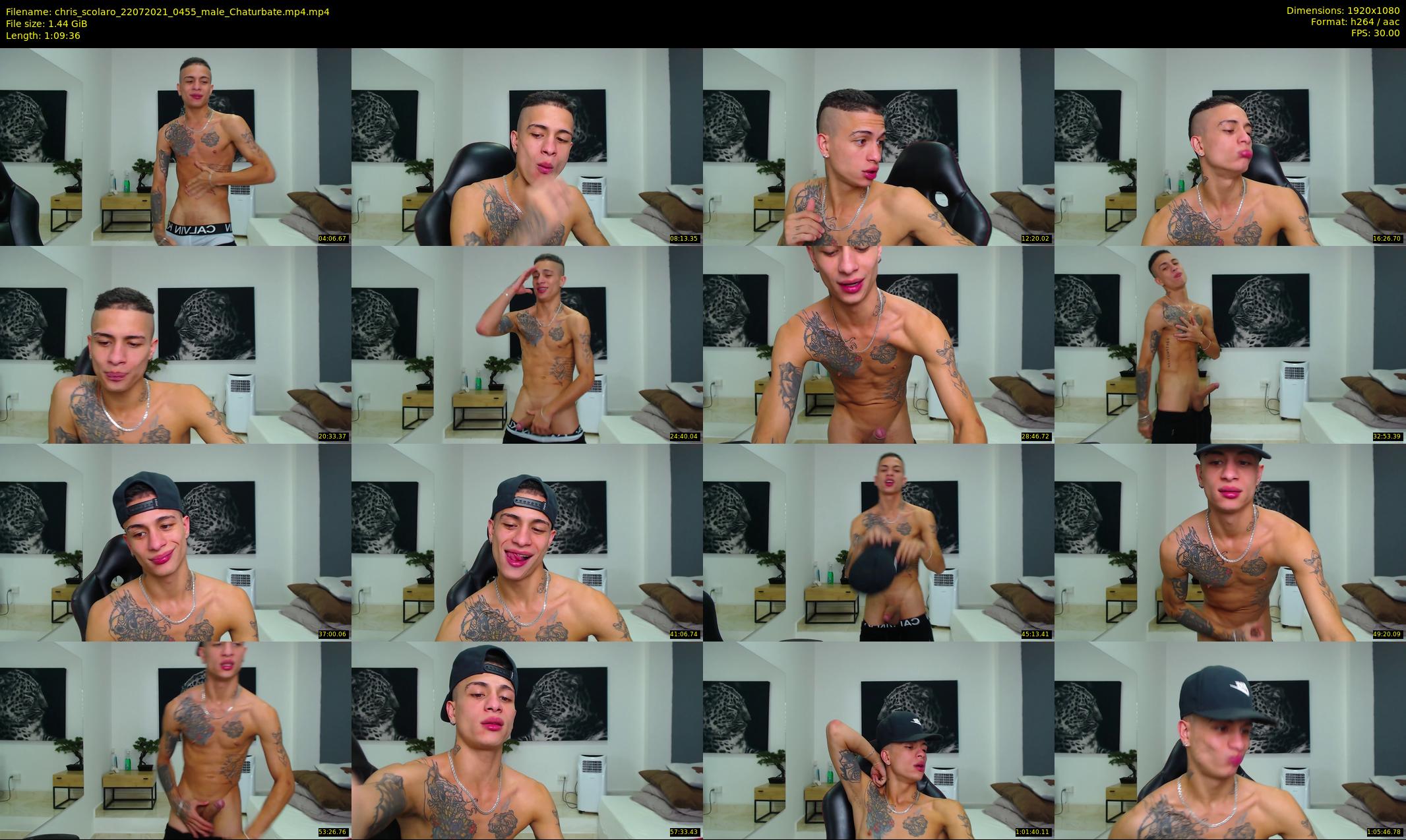 chris_scolaro — 70 minute Chaturbate male cam show recording, 1080p, Jul 22, 2021