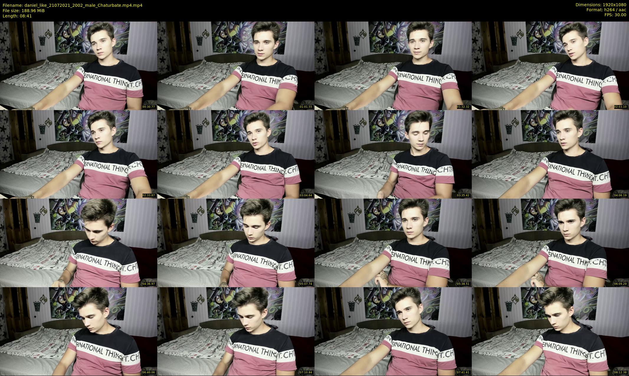 daniel_like — 9 minute Chaturbate male cam show recording, 1080p, Jul 21, 2021