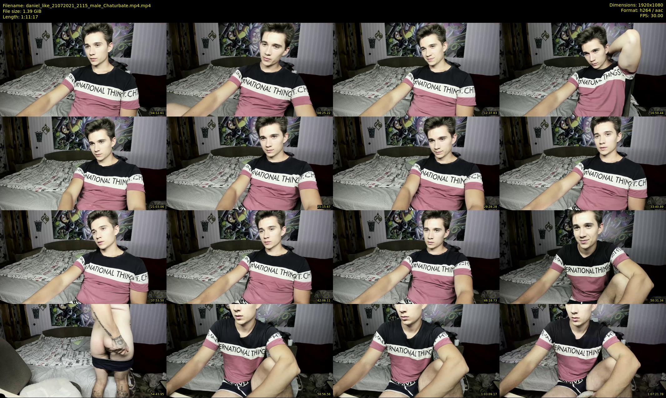 daniel_like — 72 minute Chaturbate male cam show recording, 1080p, Jul 21, 2021
