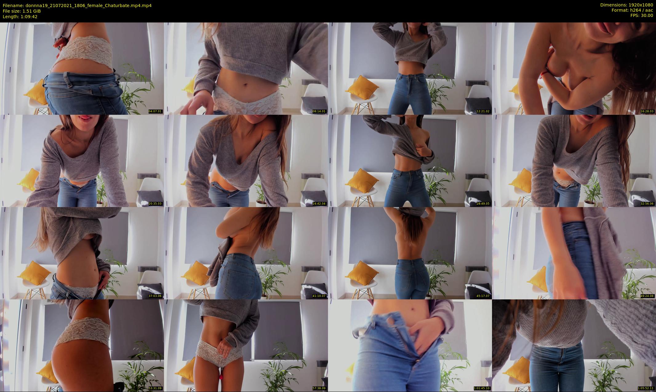 donnna19 — 70 minute Chaturbate female cam show recording, 1080p, Jul 21, 2021
