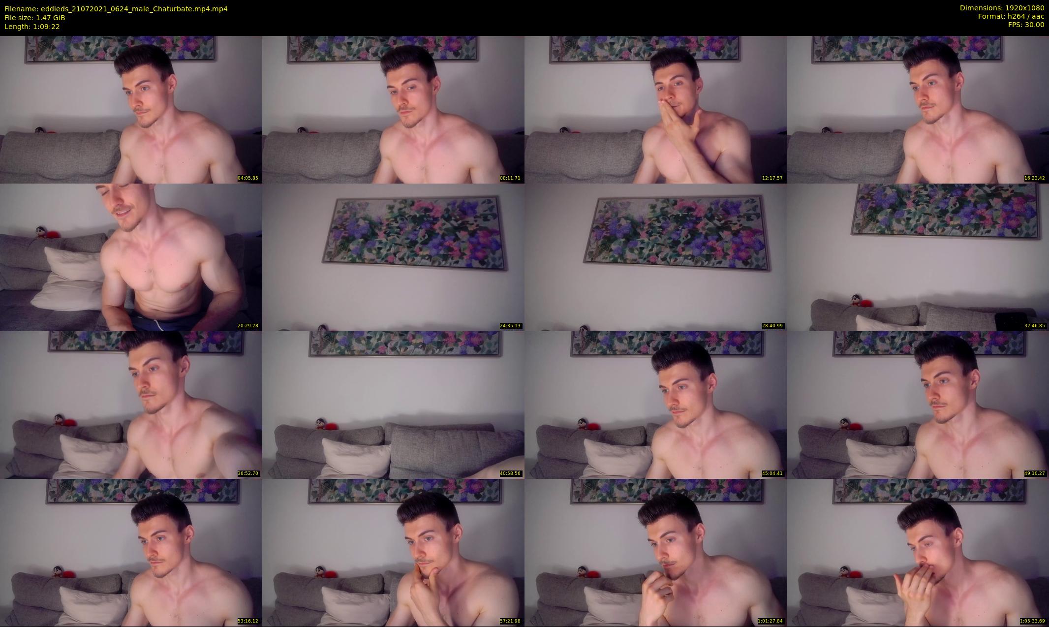 eddieds — 70 minute Chaturbate male cam show recording, 1080p, Jul 21, 2021