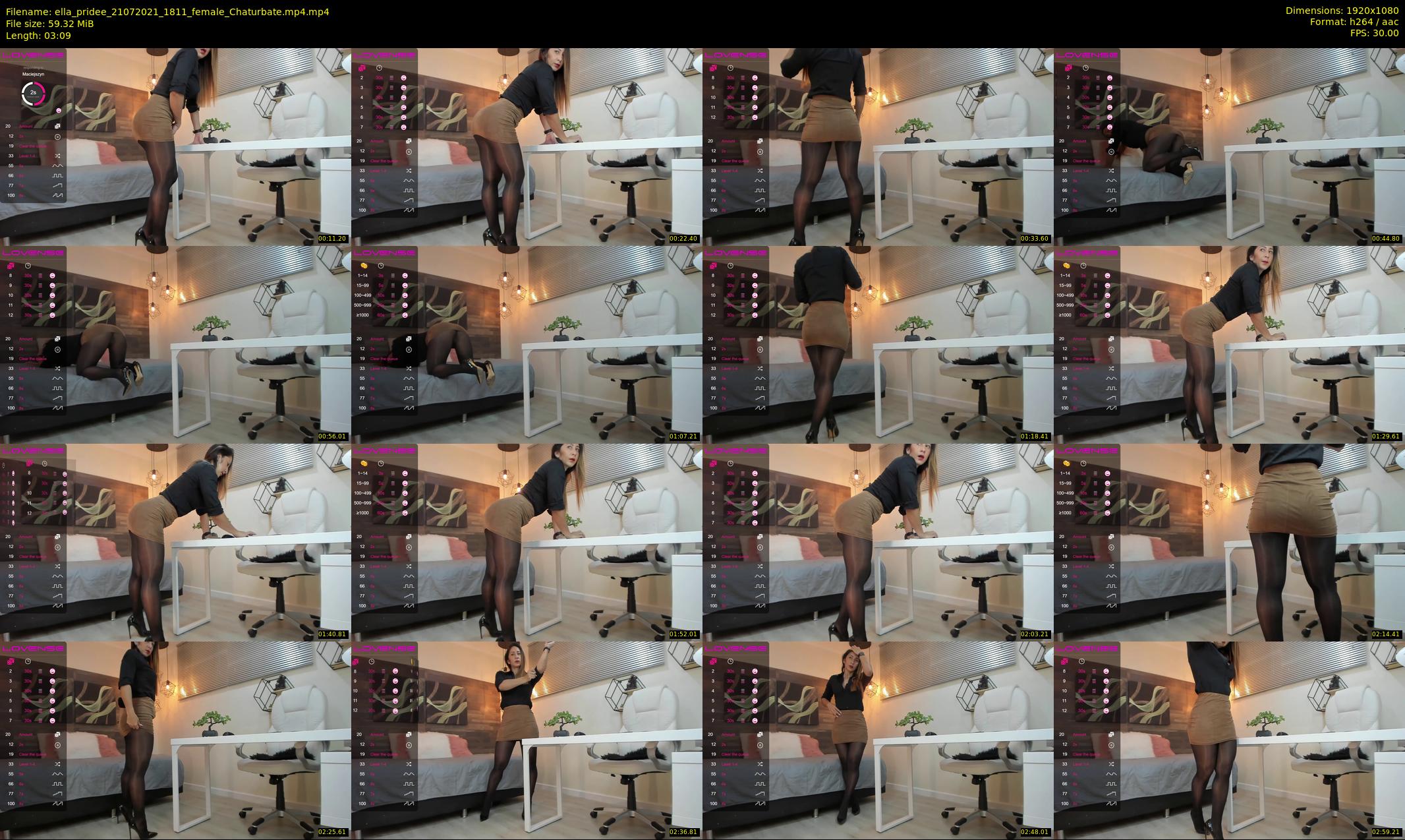 ella_pridee — 4 minute Chaturbate female cam show recording, 1080p, Jul 21, 2021