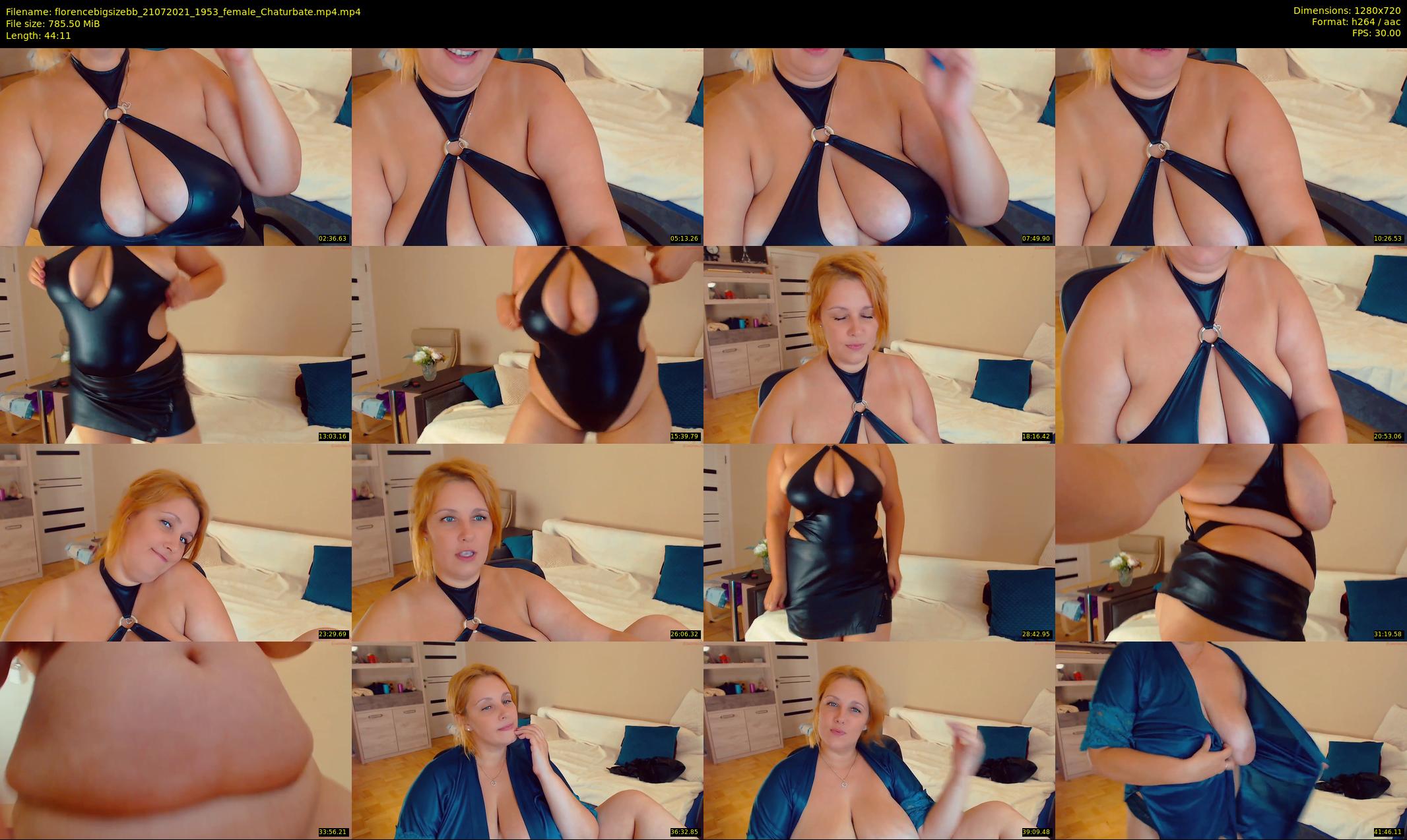 florencebigsizebb — 45 minute Chaturbate female cam show recording, 720p, Jul 21, 2021