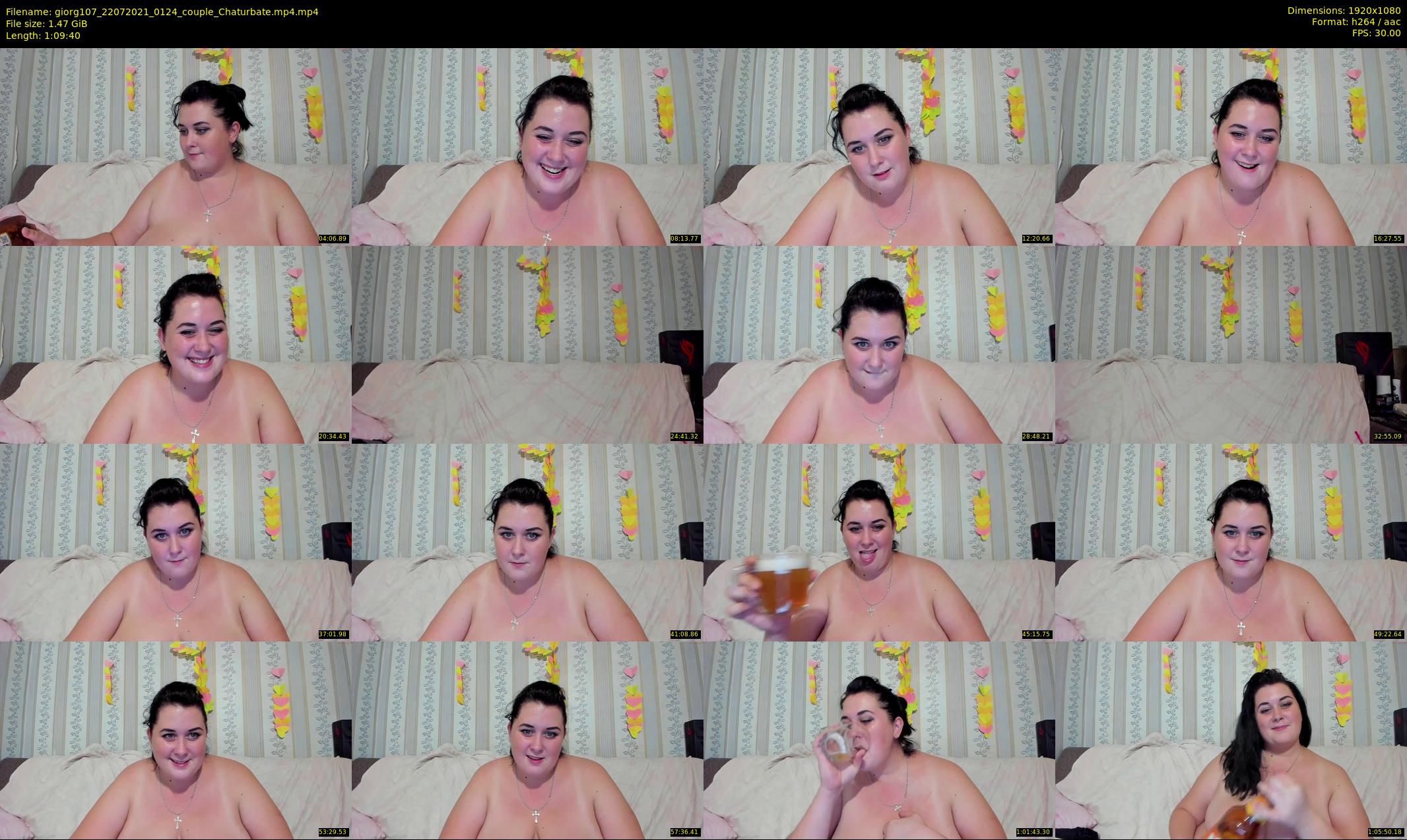 giorg107 — 70 minute Chaturbate couple cam show recording, 1080p, Jul 22, 2021