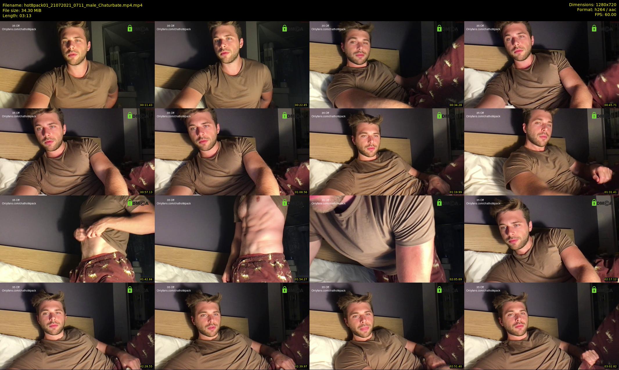 hot8pack01 — 4 minute Chaturbate male cam show recording, 720p, Jul 21, 2021