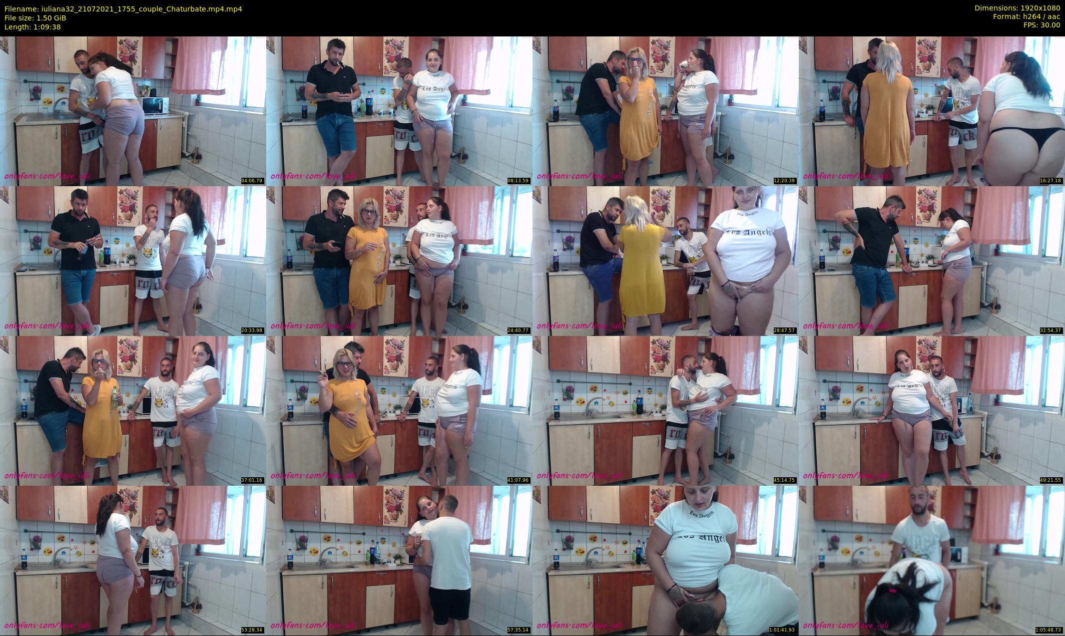 iuliana32 — 70 minute Chaturbate couple cam show recording, 1080p, Jul 21, 2021