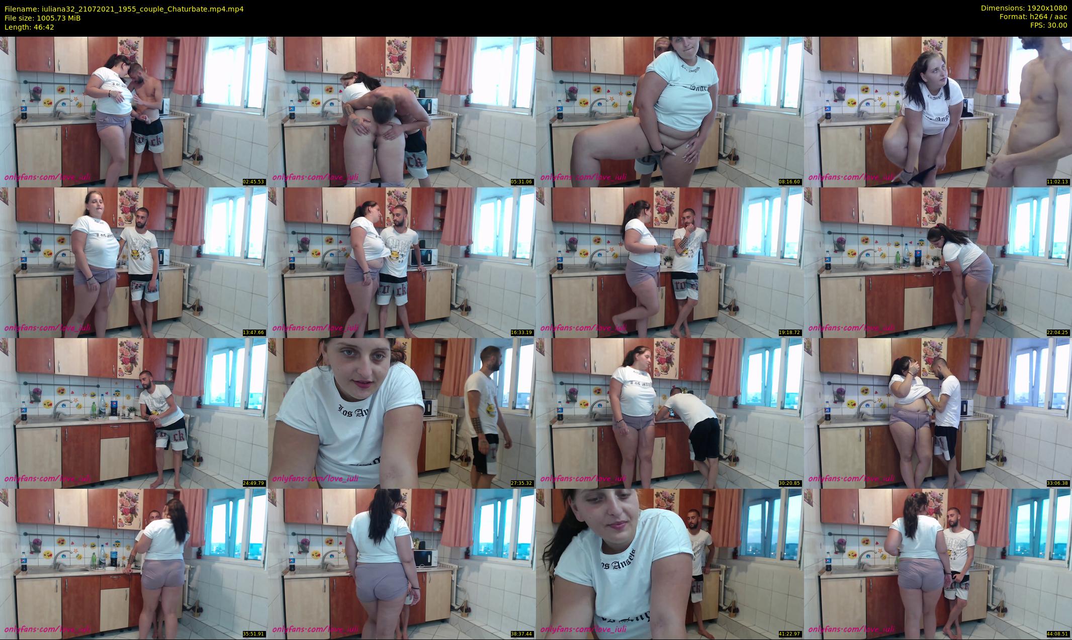 iuliana32 — 47 minute Chaturbate couple cam show recording, 1080p, Jul 21, 2021