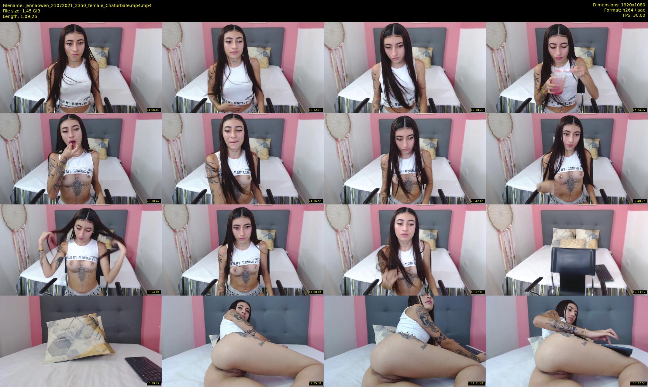 jennaowen — 70 minute Chaturbate female cam show recording, 1080p, Jul 21, 2021