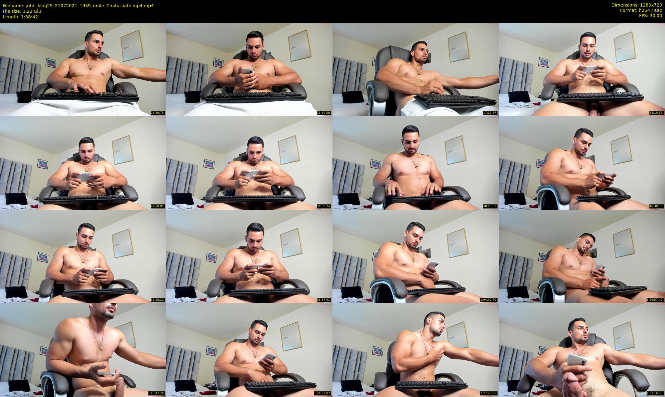 john_king29 — 99 minute Chaturbate male cam show recording, 720p, Jul 21, 2021