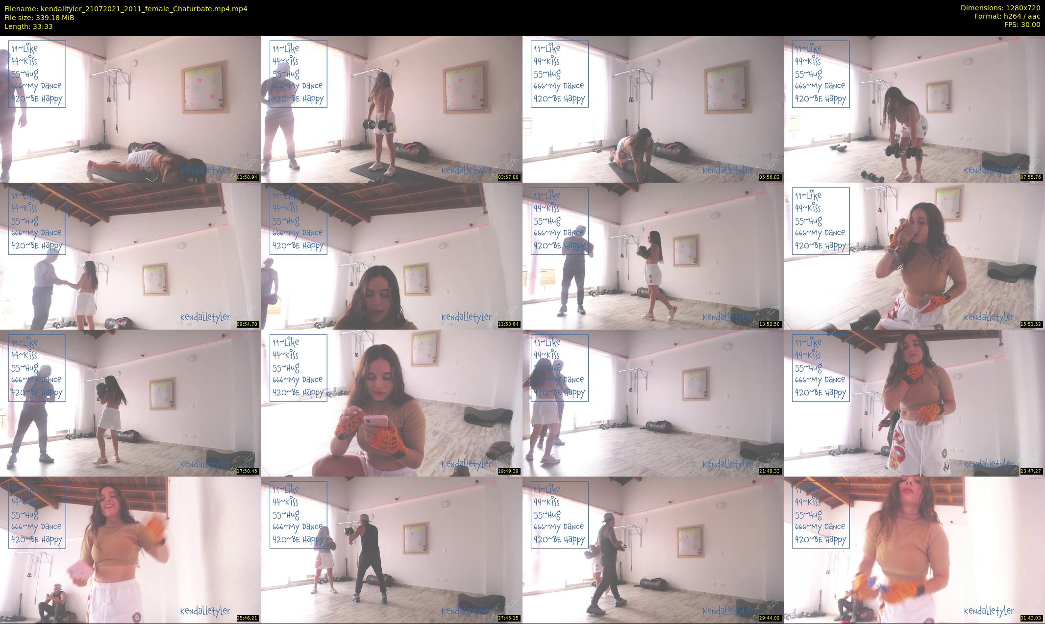kendalltyler — 34 minute Chaturbate female cam show recording, 720p, Jul 21, 2021