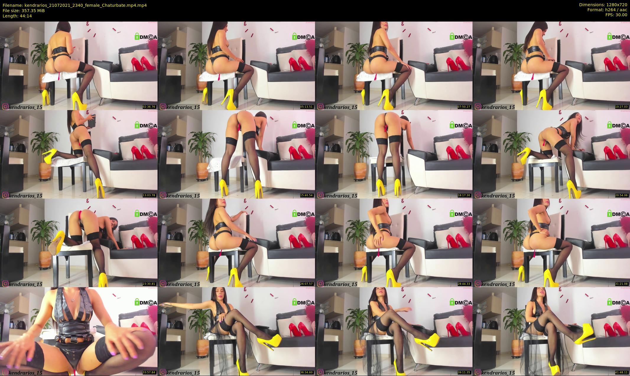 kendrarios — 45 minute Chaturbate female cam show recording, 720p, Jul 21, 2021