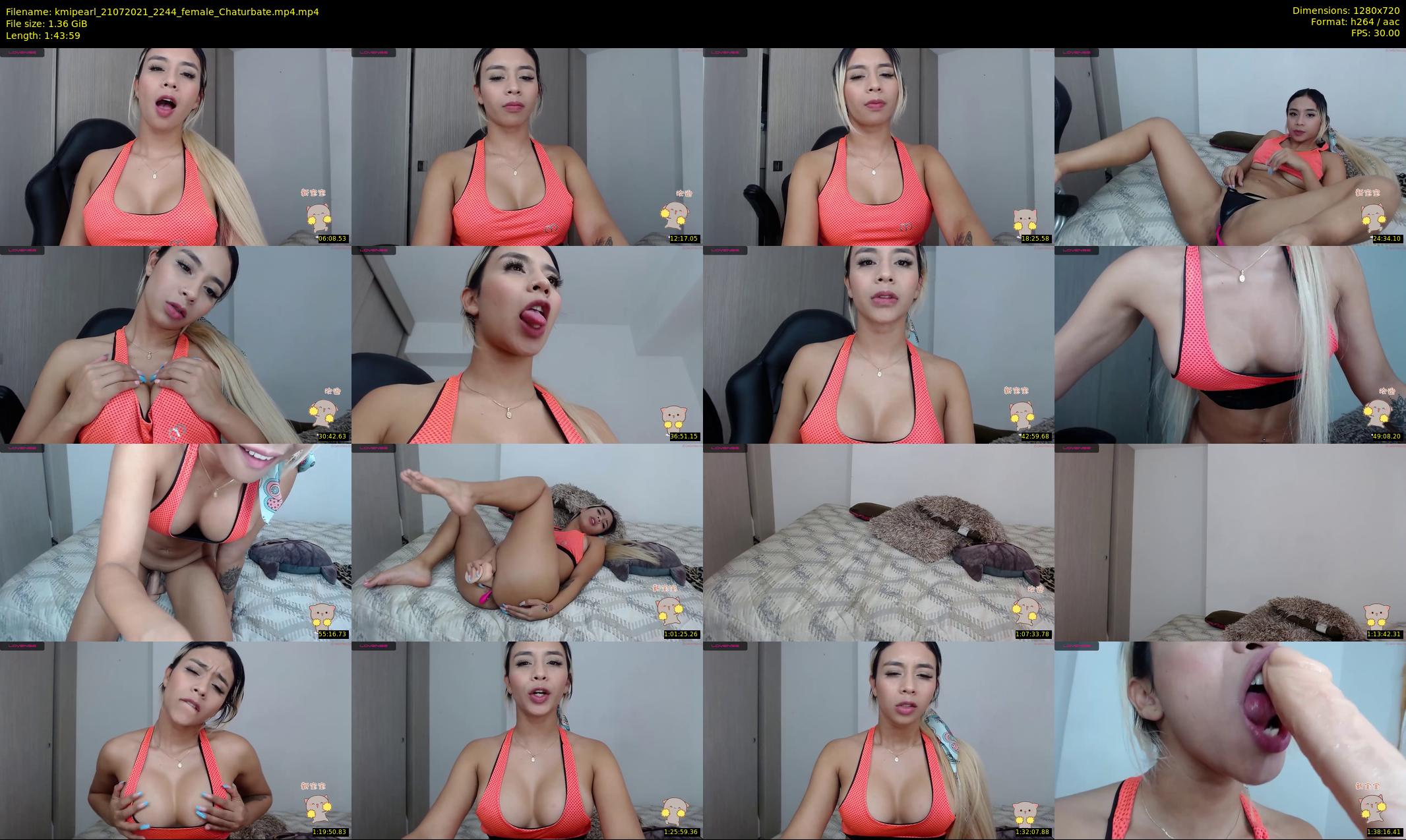 kmipearl — 104 minute Chaturbate female cam show recording, 720p, Jul 21, 2021