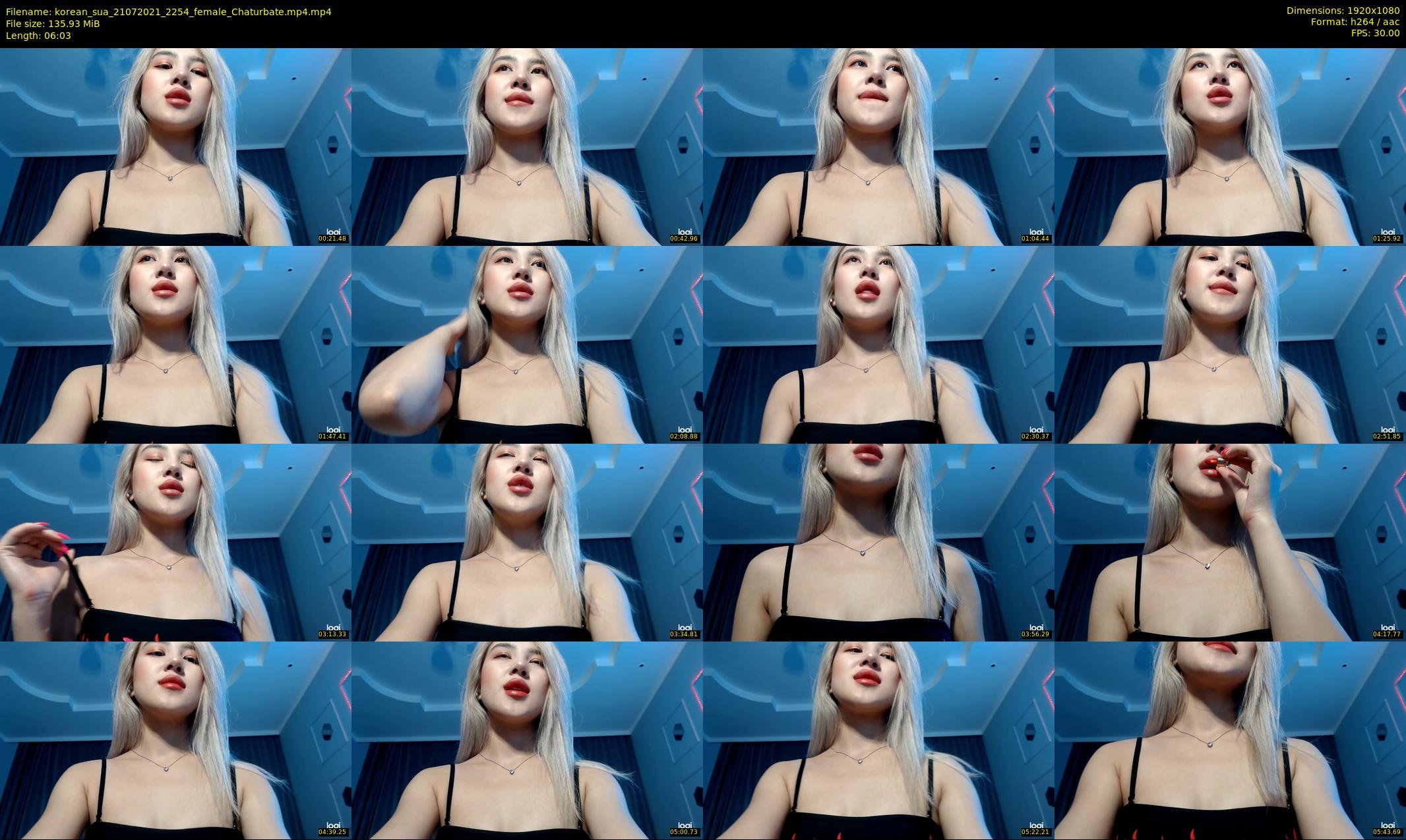 korean_sua — 7 minute Chaturbate female cam show recording, 1080p, Jul 21, 2021