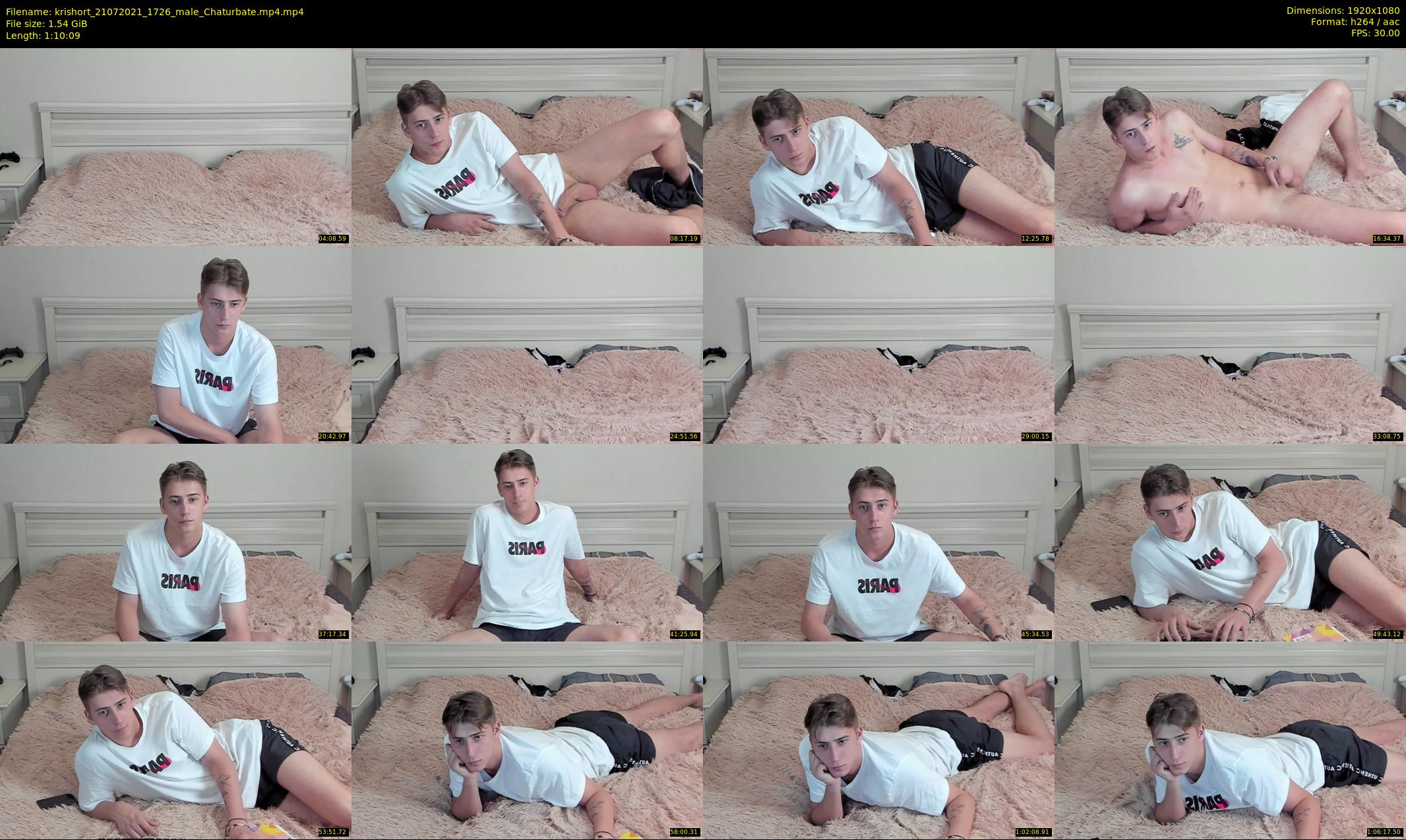 krishort — 71 minute Chaturbate male cam show recording, 1080p, Jul 21, 2021