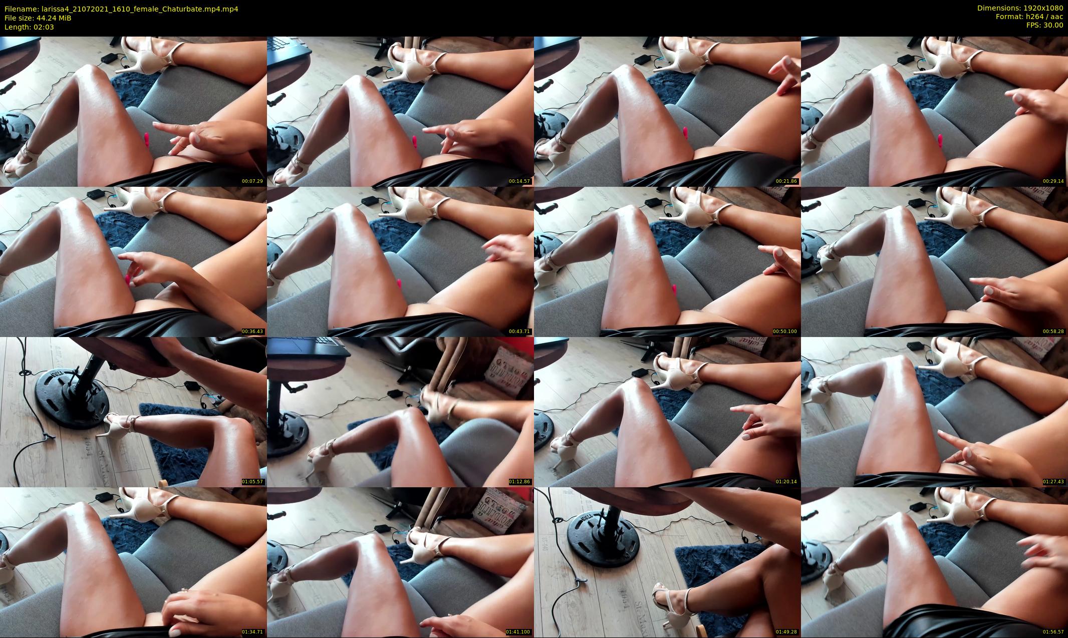 larissa4 — 3 minute Chaturbate female cam show recording, 1080p, Jul 21, 2021