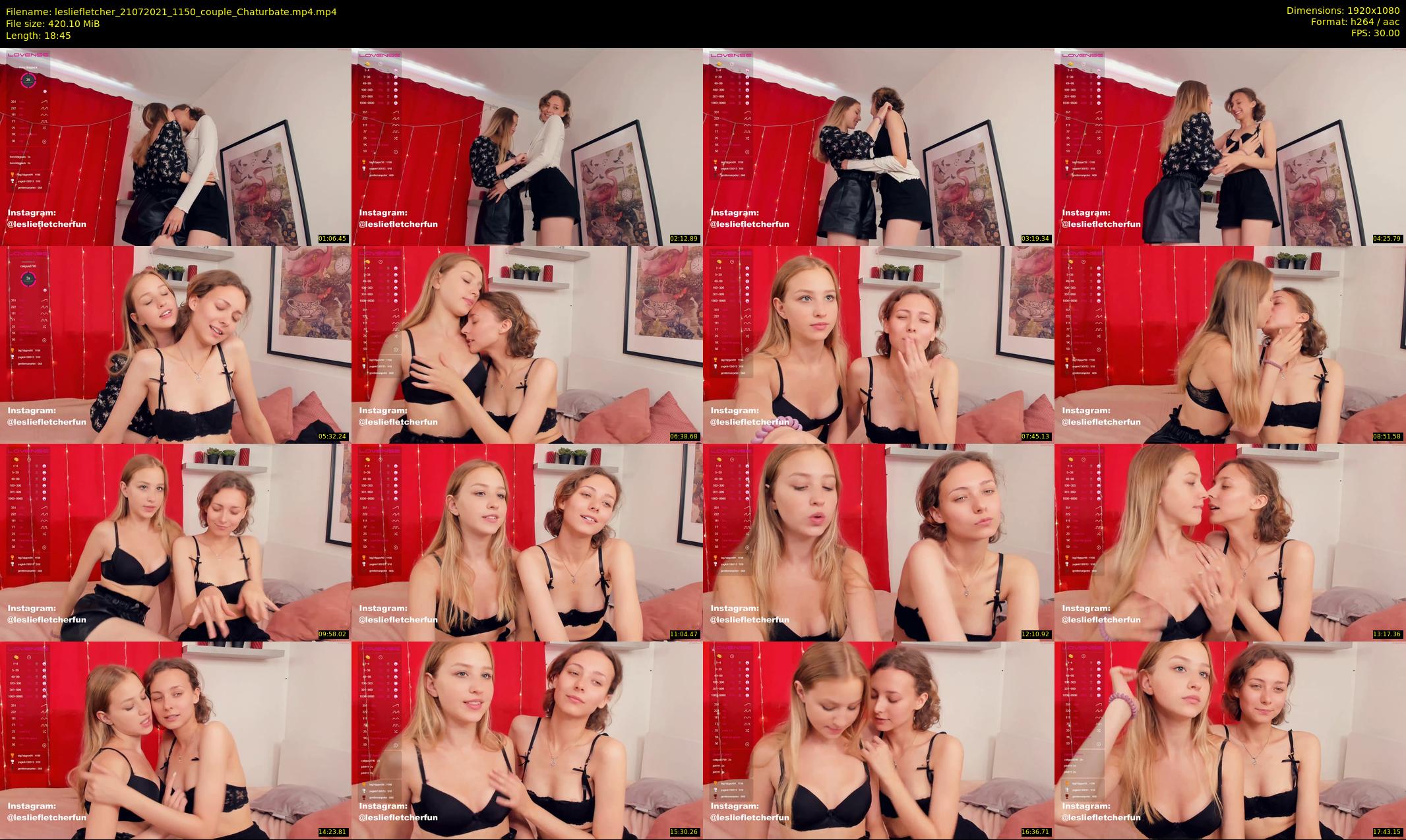 lesliefletcher — 19 minute Chaturbate couple cam show recording, 1080p, Jul 21, 2021