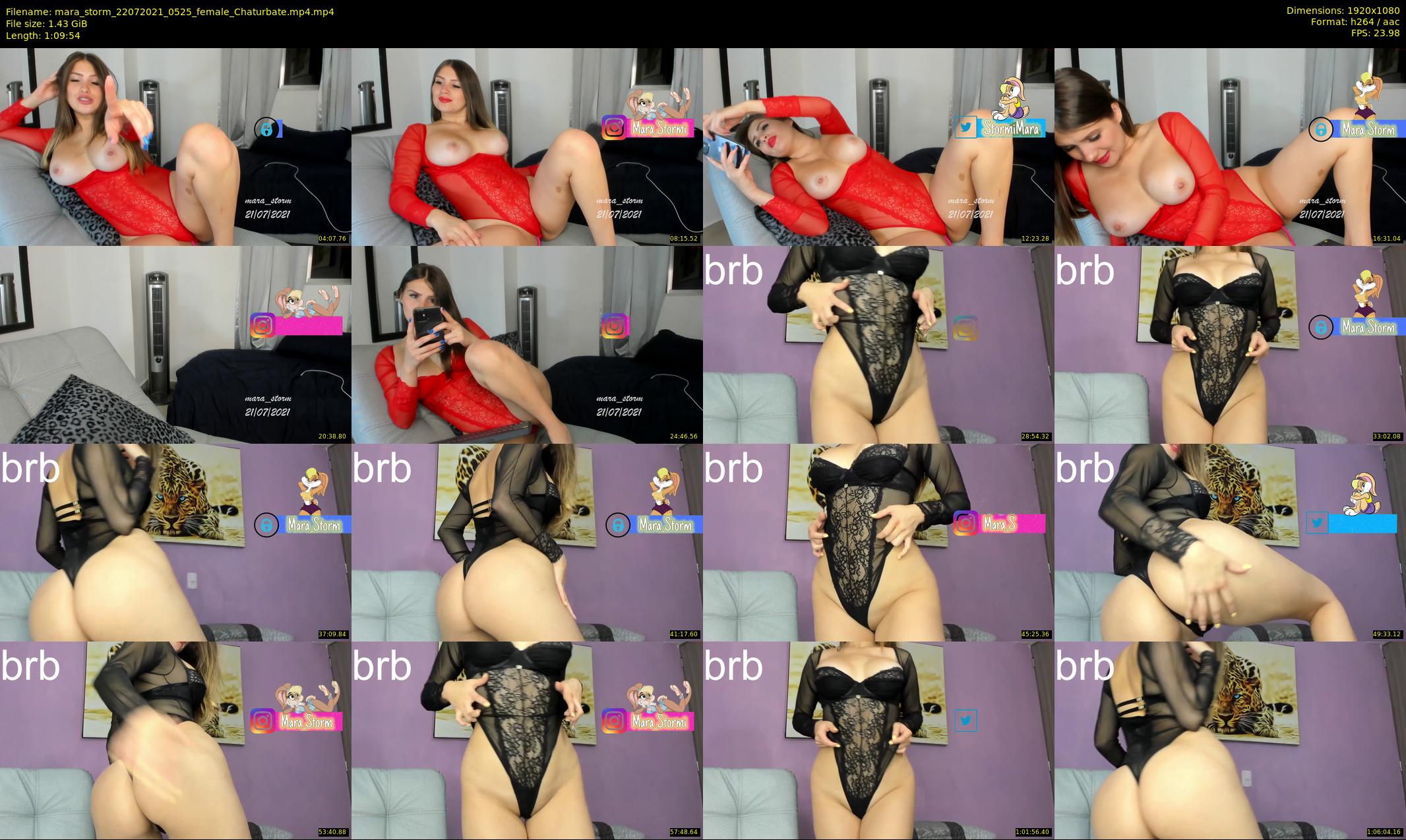 mara_storm — 70 minute Chaturbate female cam show recording, 1080p, Jul 22, 2021