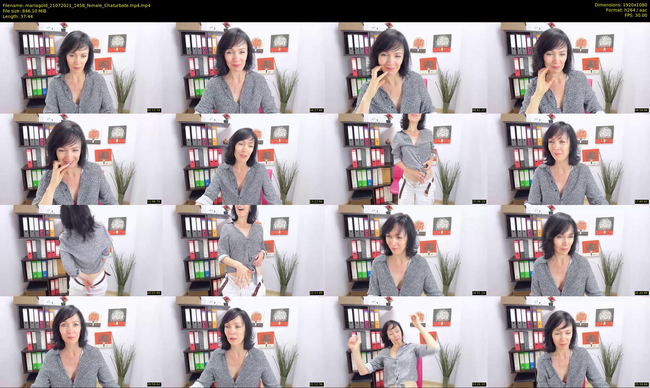 mariagold — 38 minute Chaturbate female cam show recording, 1080p, Jul 21, 2021